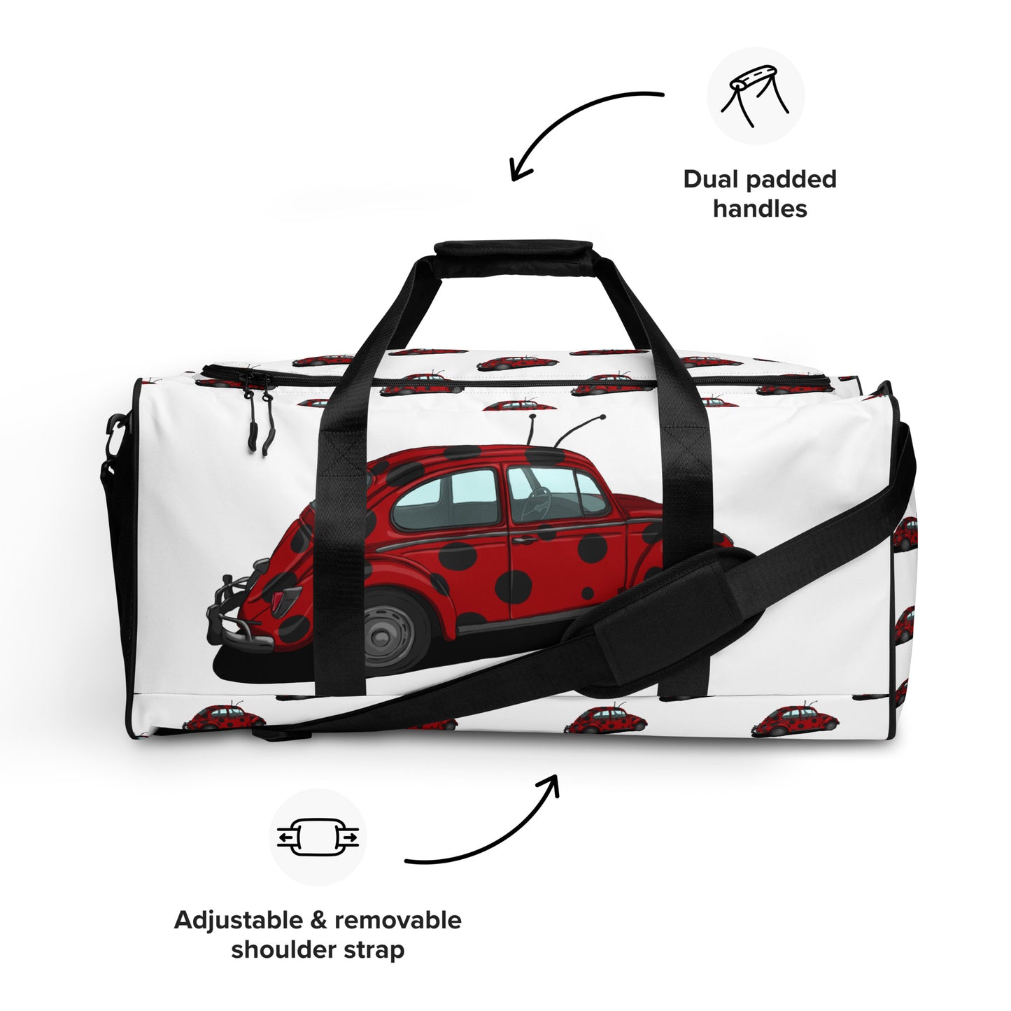 VW Lady Bug Duffle bag