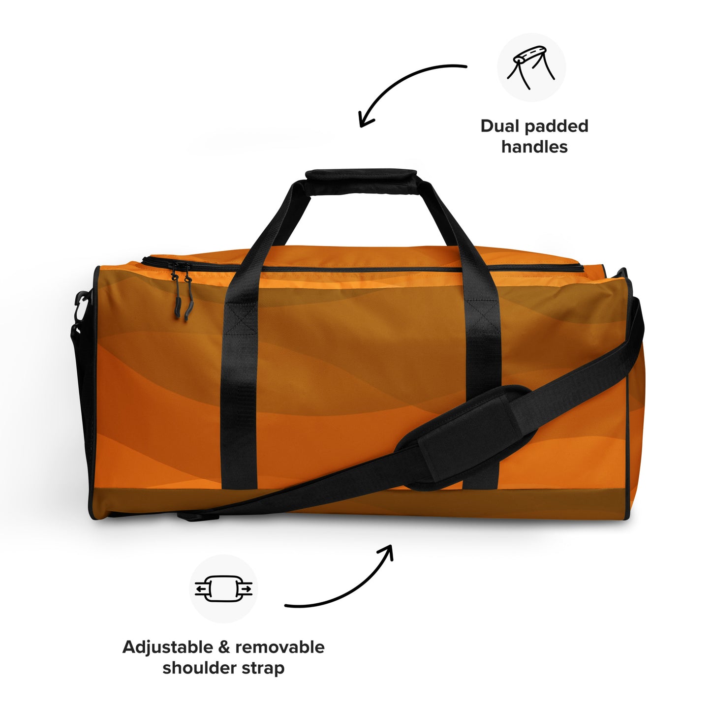 Pumpkin Spice Flow Duffle bag