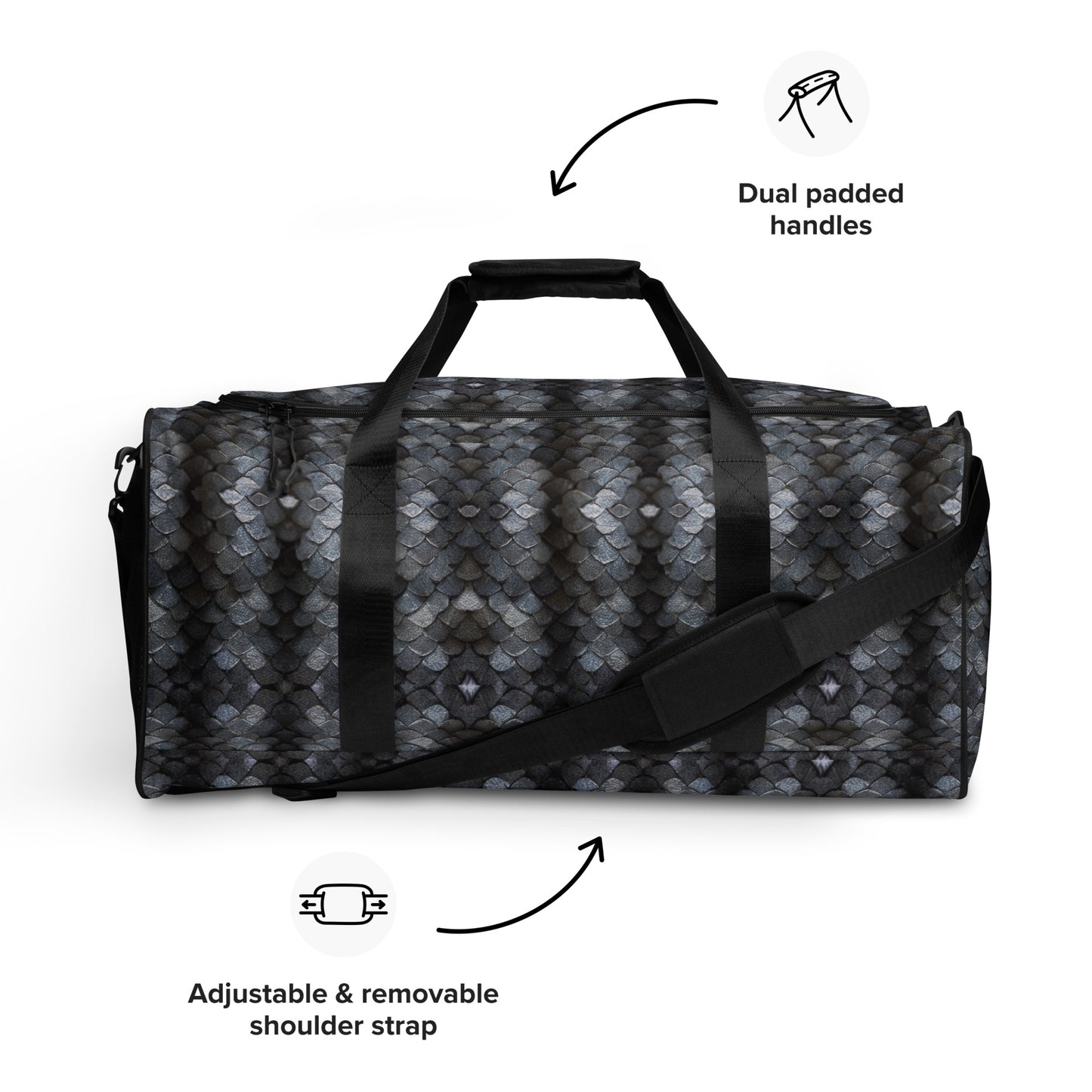 Elvisscar, the Authentic Sentinel Duffle bag