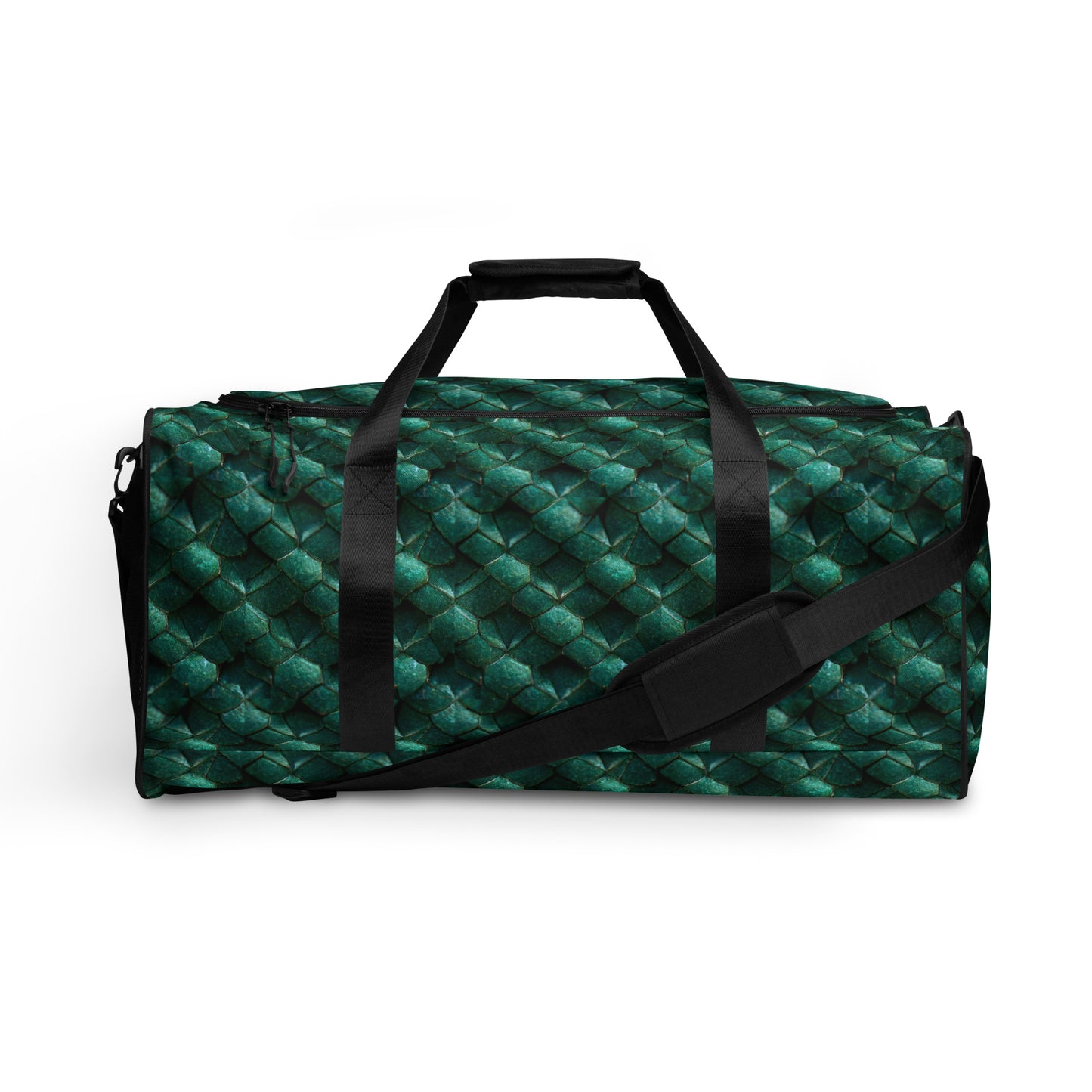 Emeralda the Great Forest Dragon Duffle bag