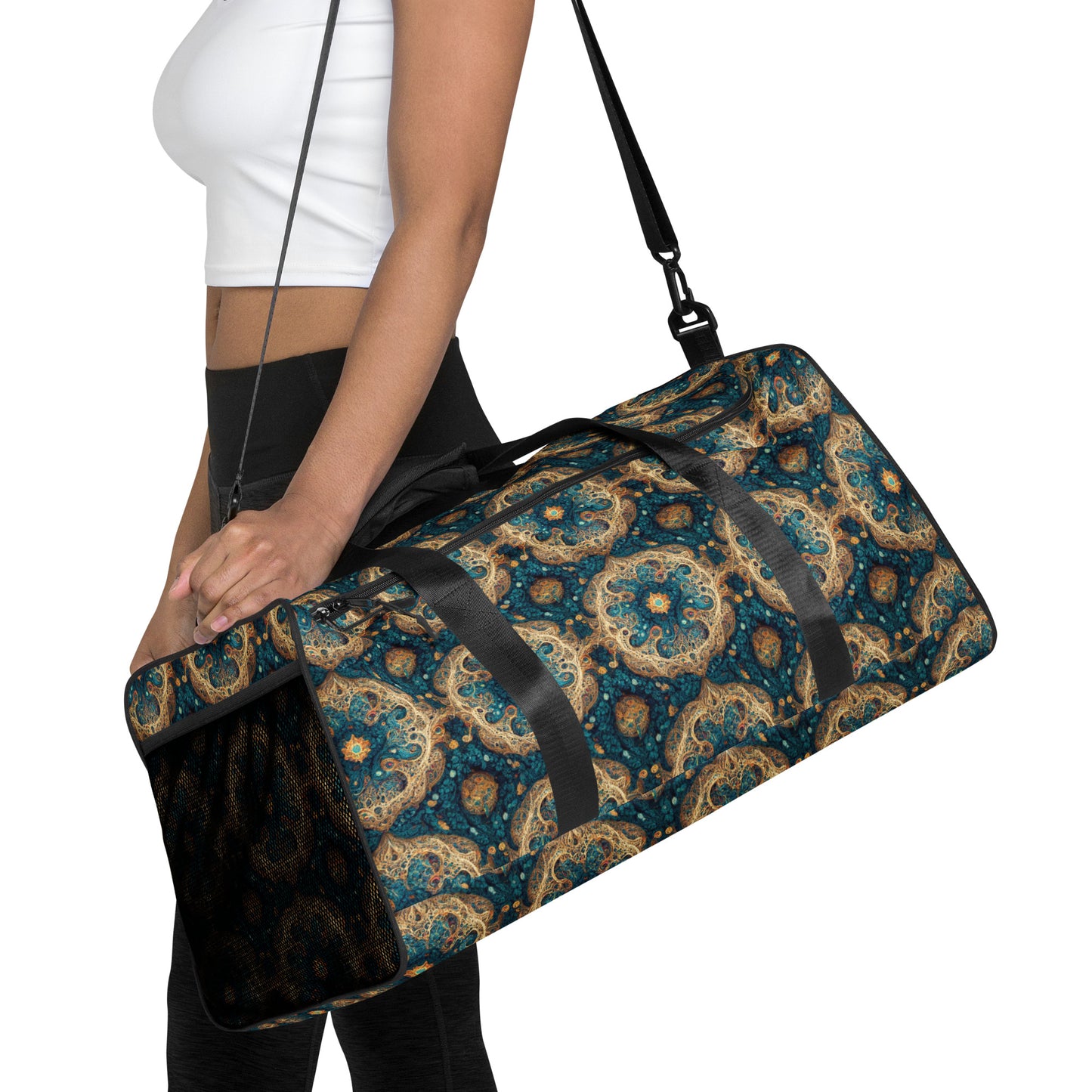 Gilded DNA Duffle bag