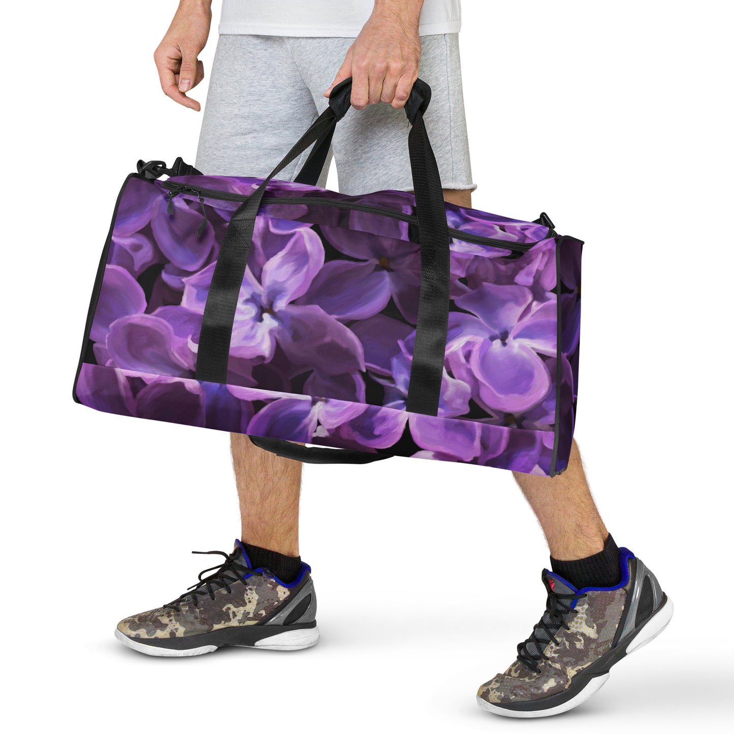 Jimmy’s Lilac Duffle bag