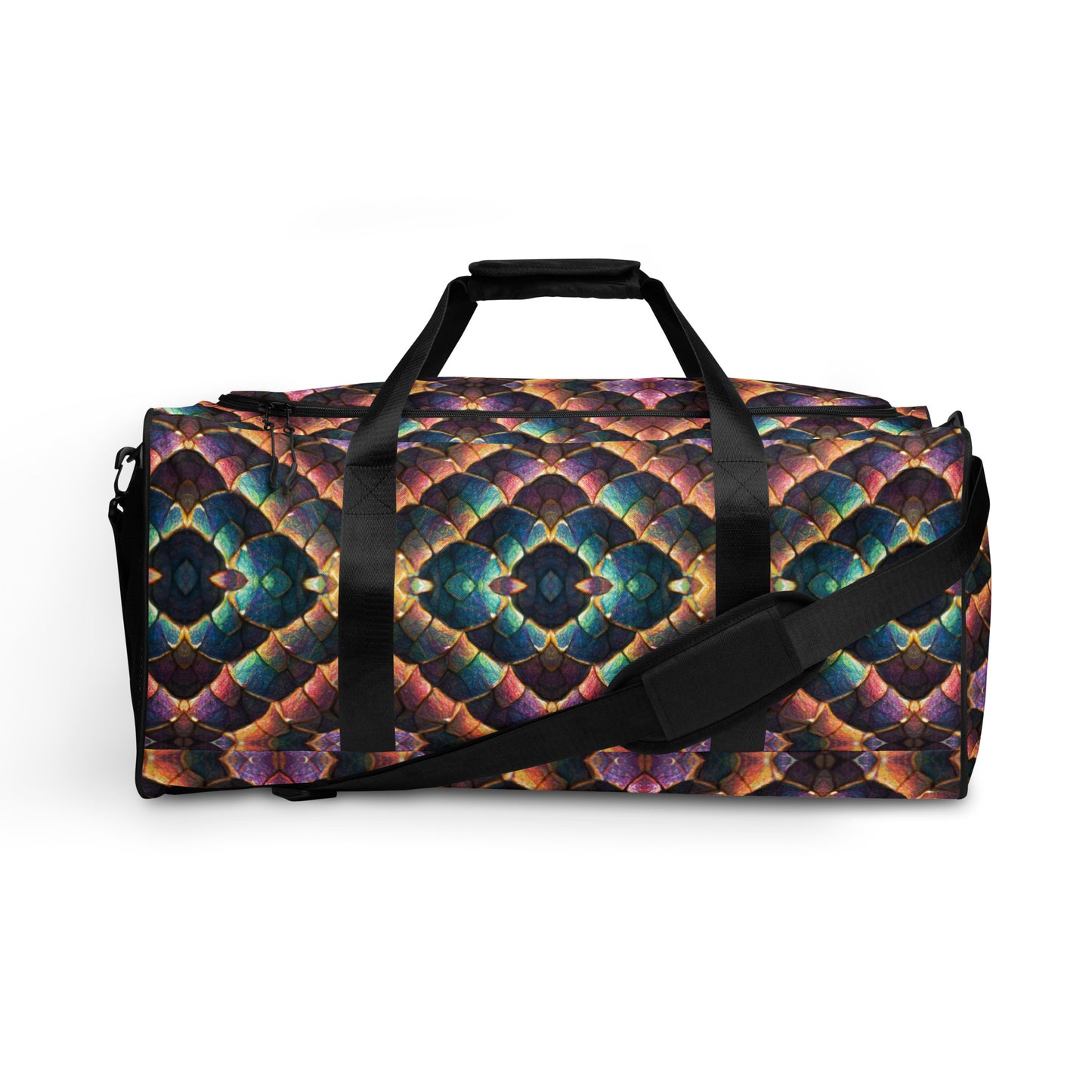 Joannesong, the Prismatic Wilderness Muse Duffle bag