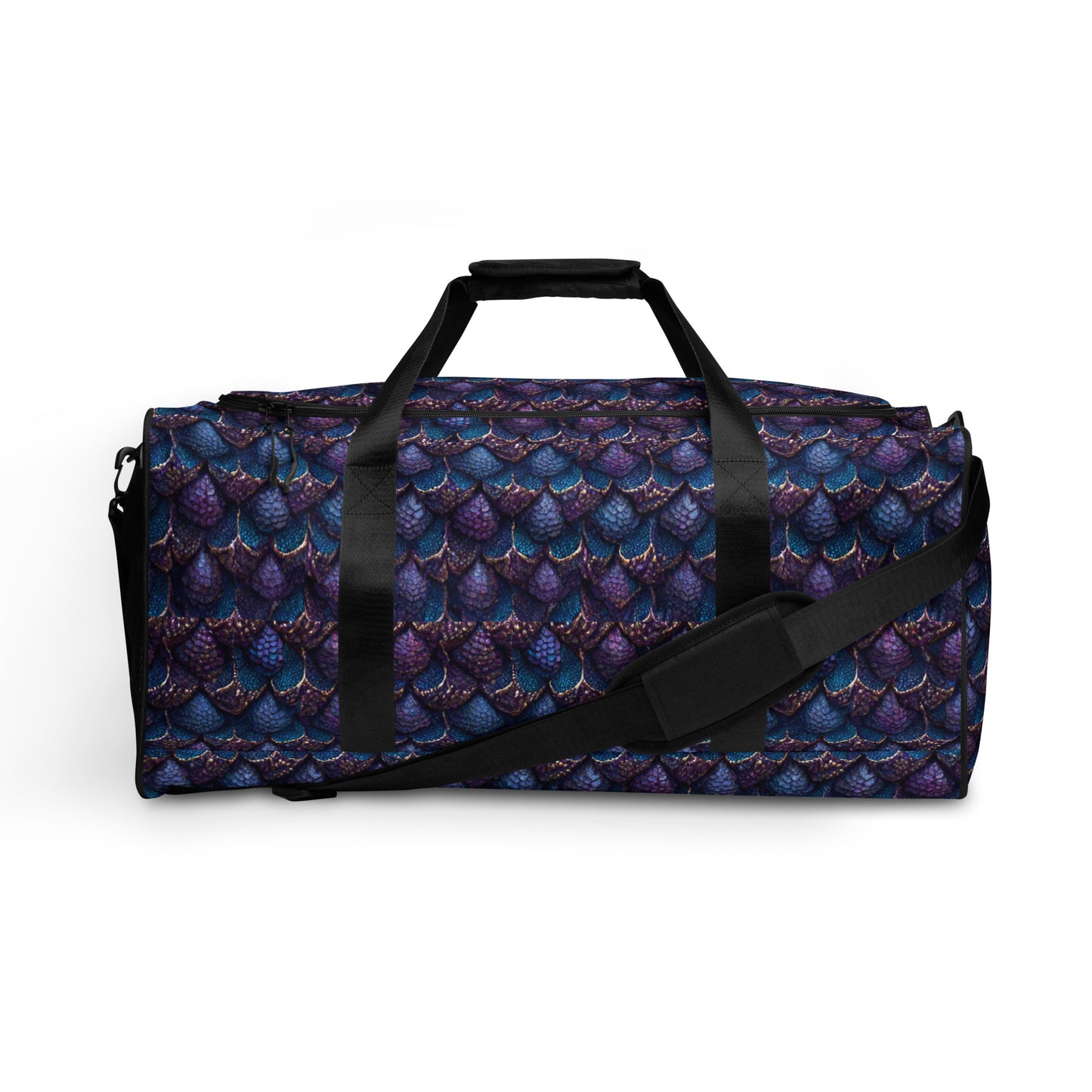 Luminosa, the Radiant Amethyst Drakon Duffle bag