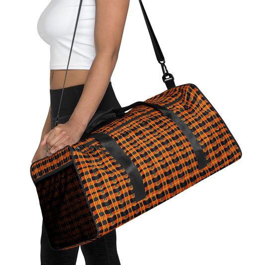 Lusaka Loomed Landscape  Duffle bag