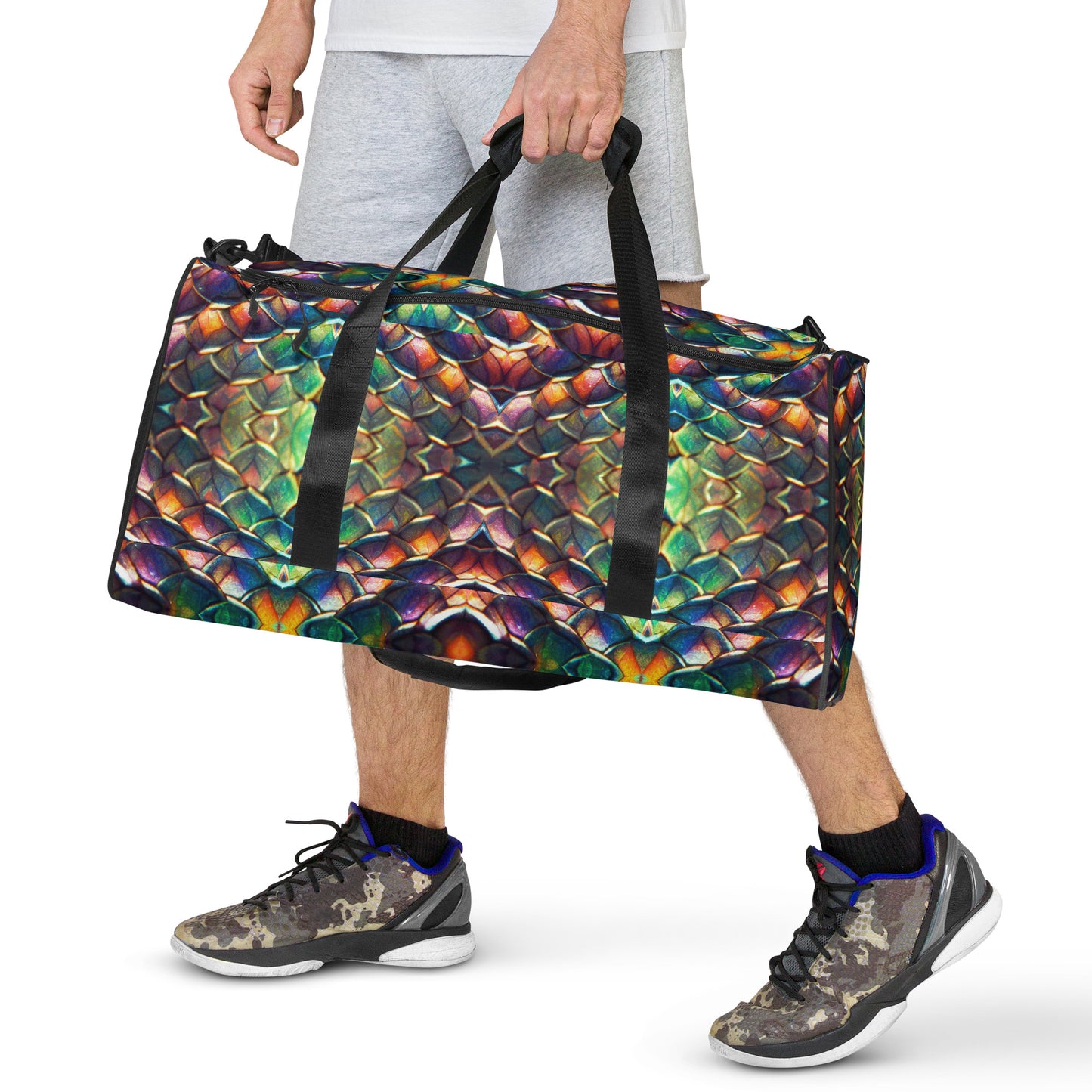 Margonithia, the Glittering Rainbow Sovereign Duffle bag