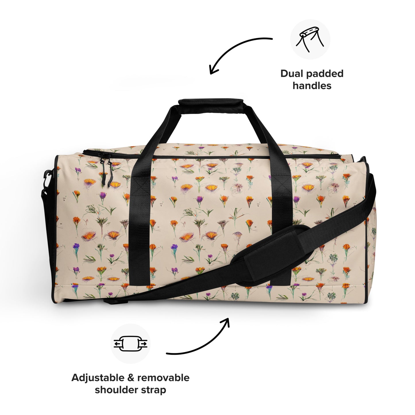 Nature’s Sketchbook Duffle bag