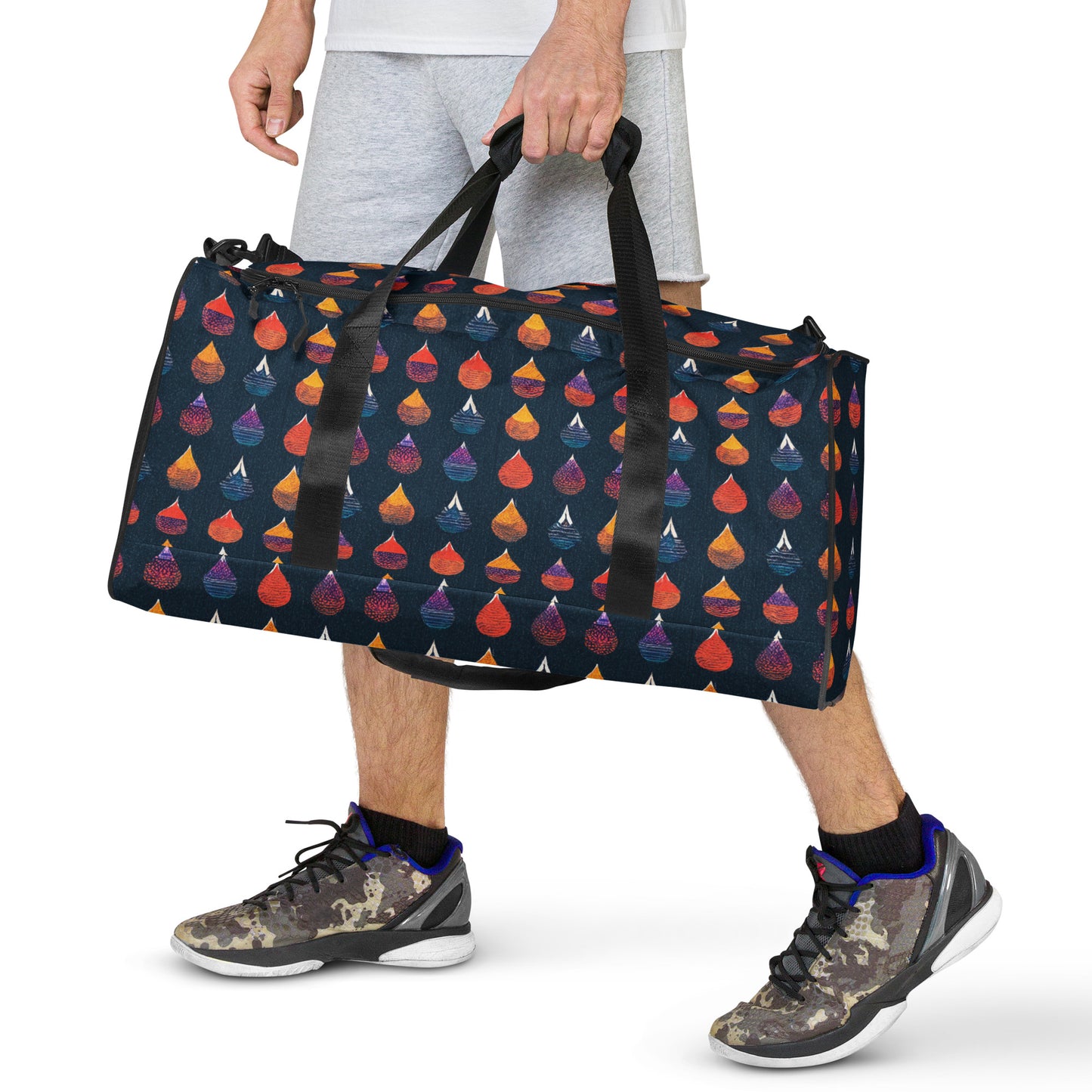 Prismatic Precipitation Duffle bag