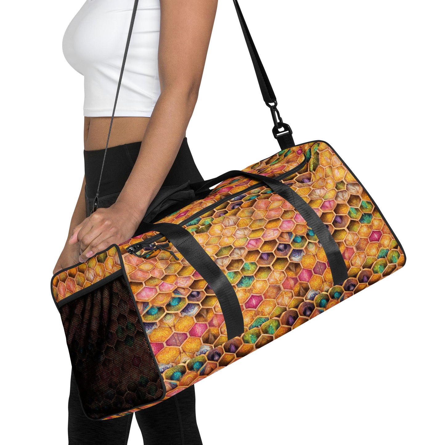 Rainbow Hive Radiance Duffle bag