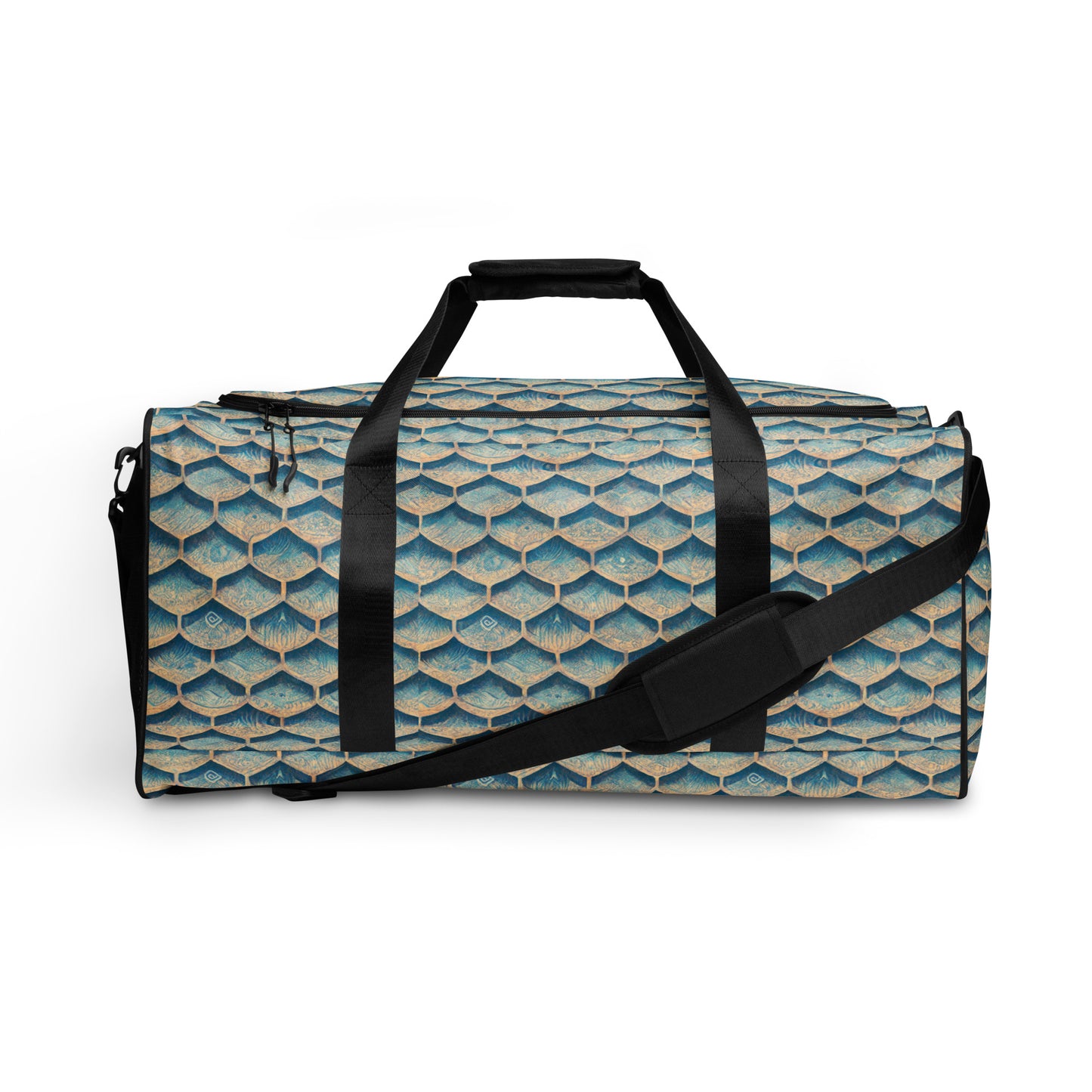 Seafoam Scales Duffle bag