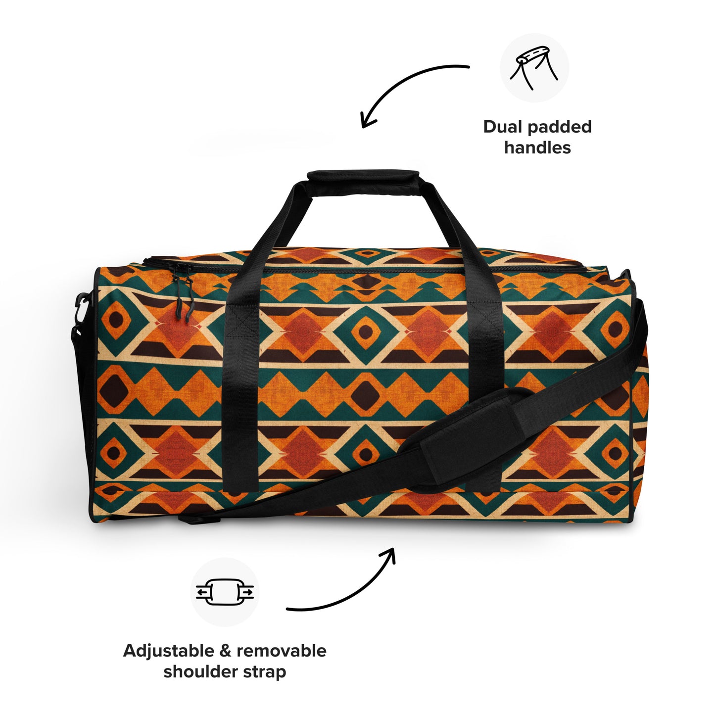 Tropical Diamond Tango Duffle bag