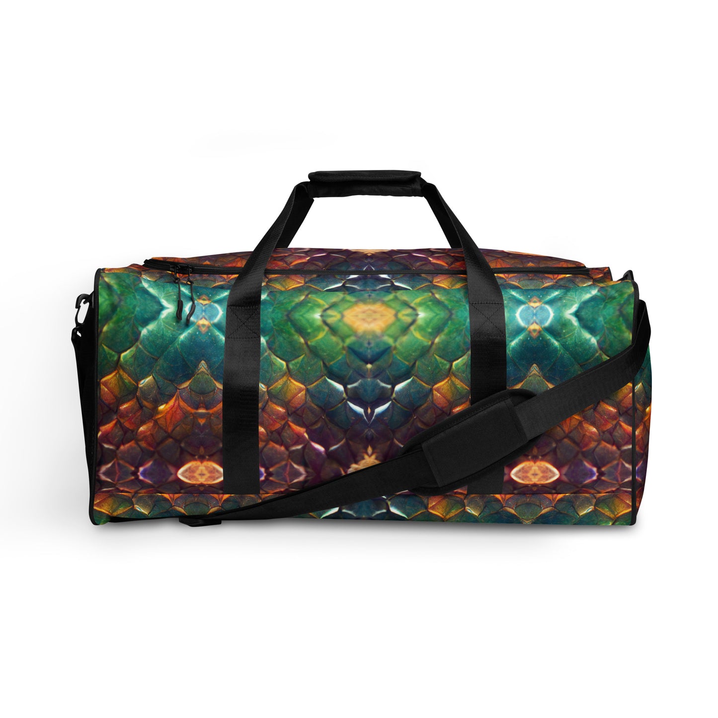 Prismijimmy, the Rainbow Guardian Dragon Duffle bag