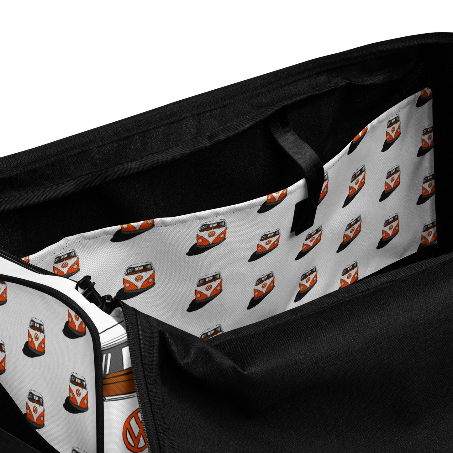 Orange VW Van Duffle bag