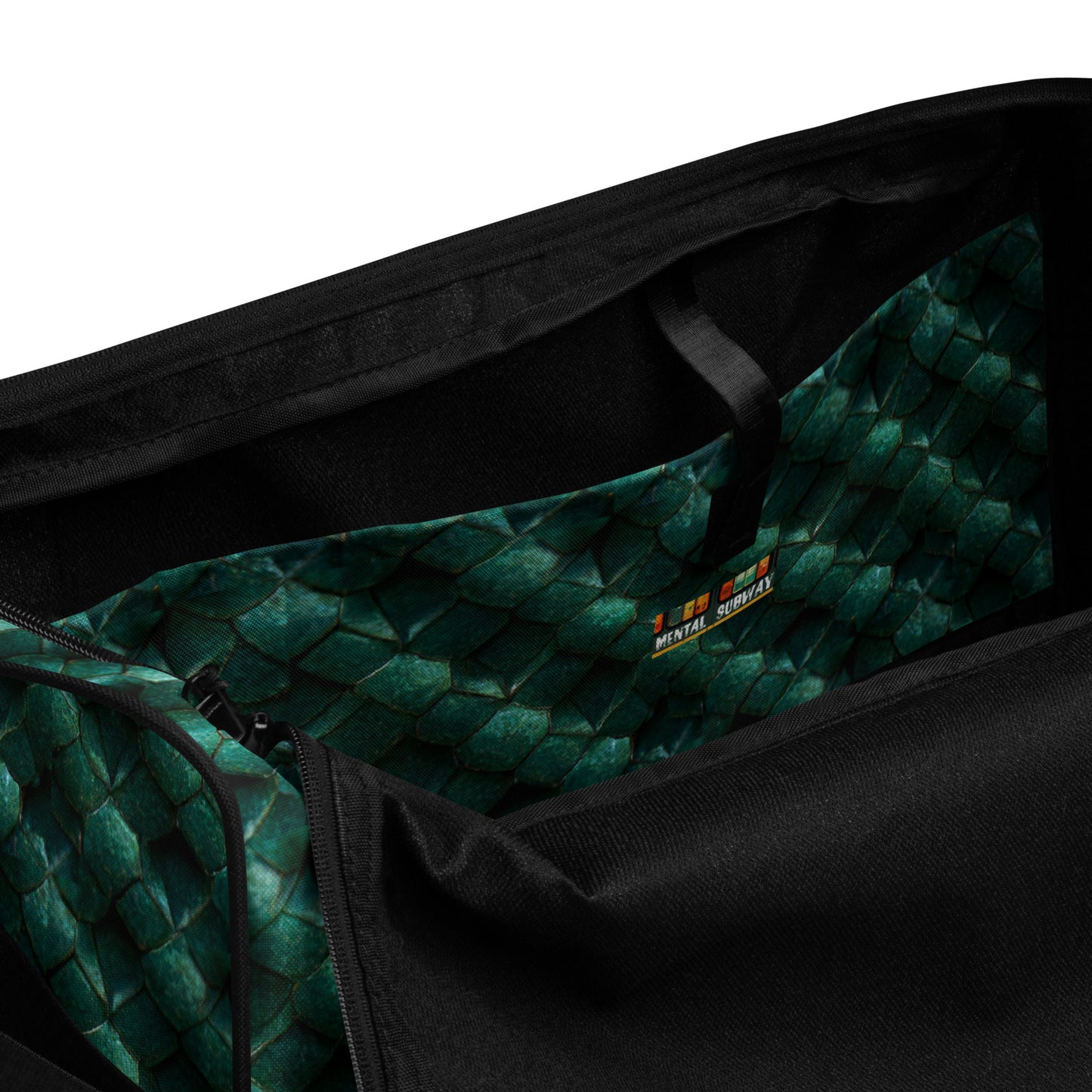 Emeralda the Great Forest Dragon Duffle bag