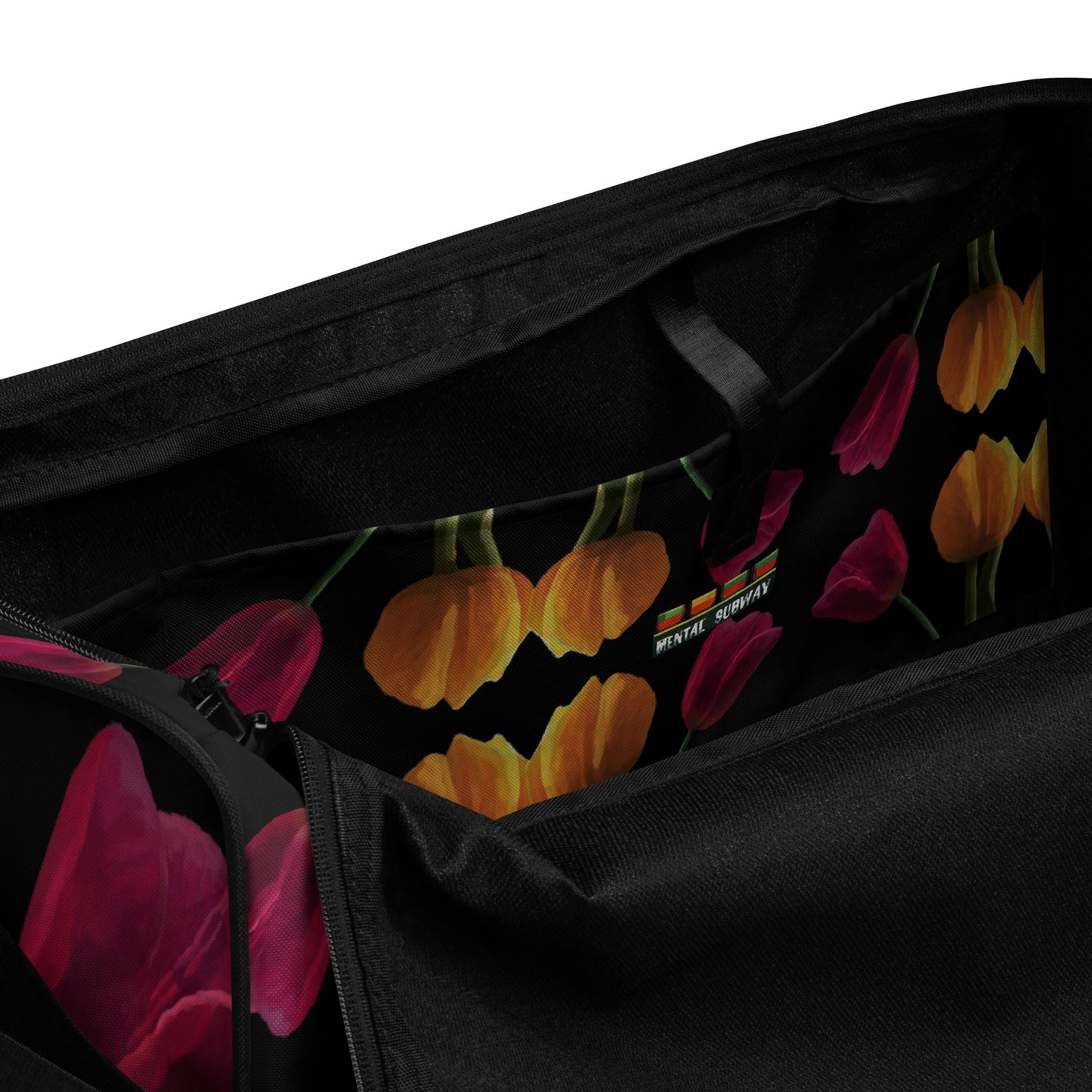 Jermita’s Tulips Duffle bag