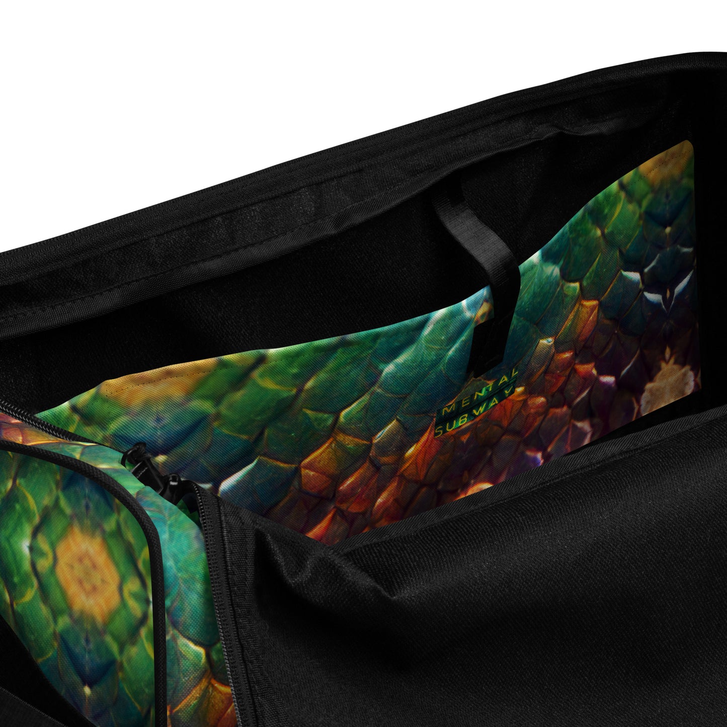 Prismijimmy, the Rainbow Guardian Dragon Duffle bag