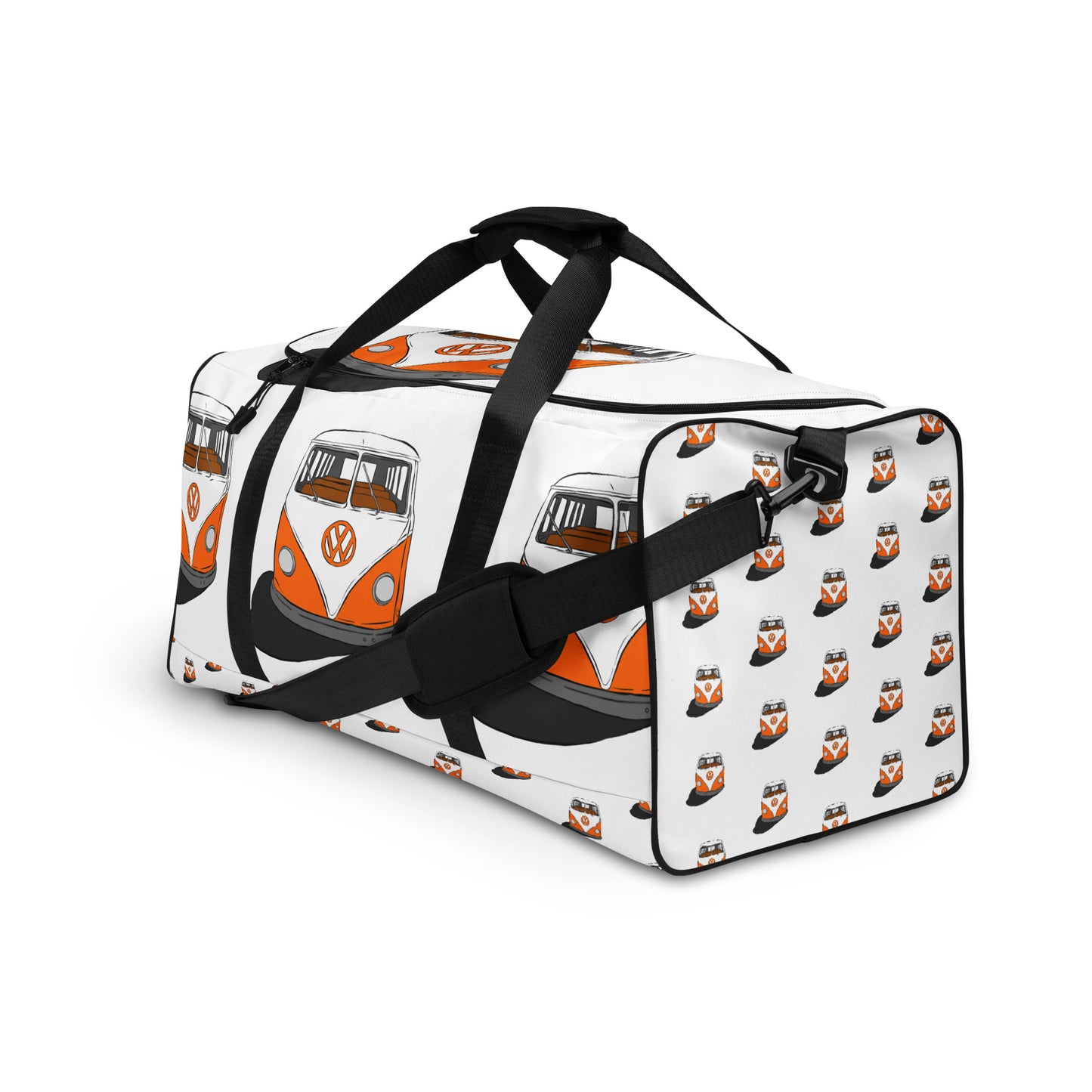 Orange VW Van Duffle bag