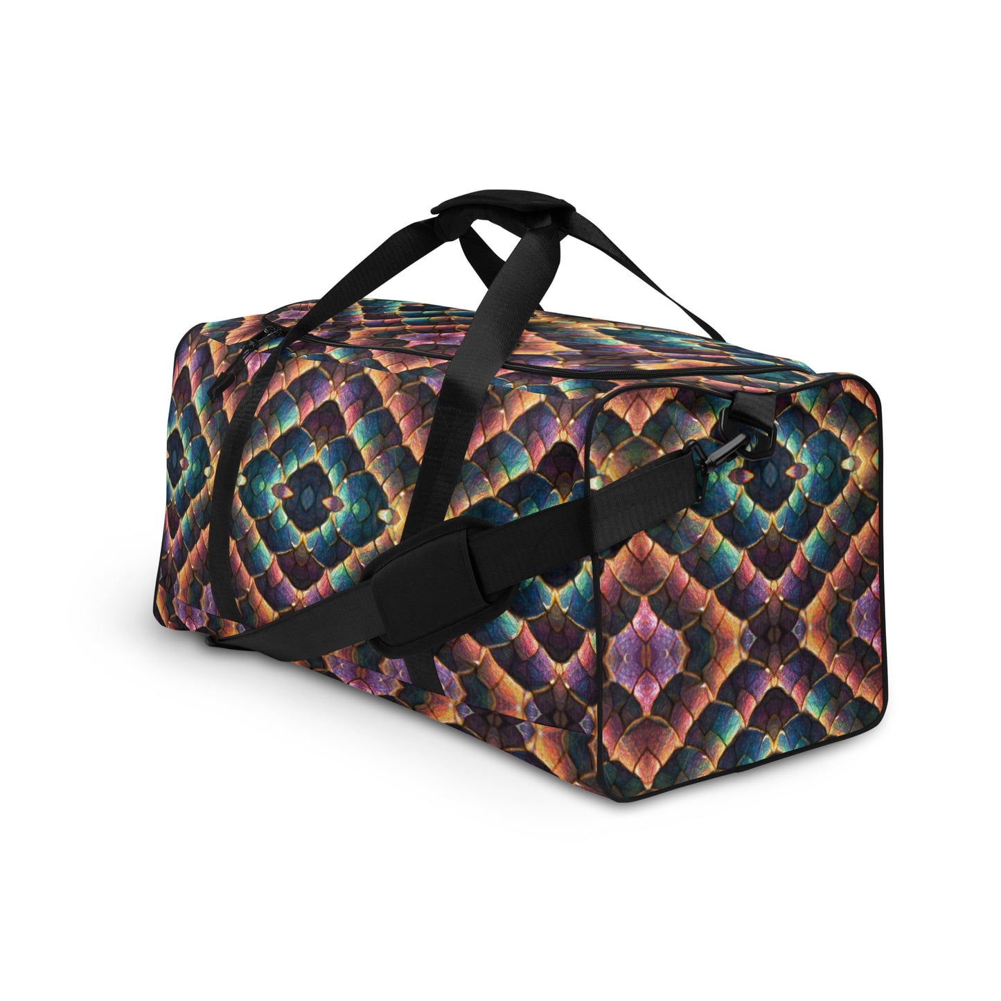 Joannesong, the Prismatic Wilderness Muse Duffle bag