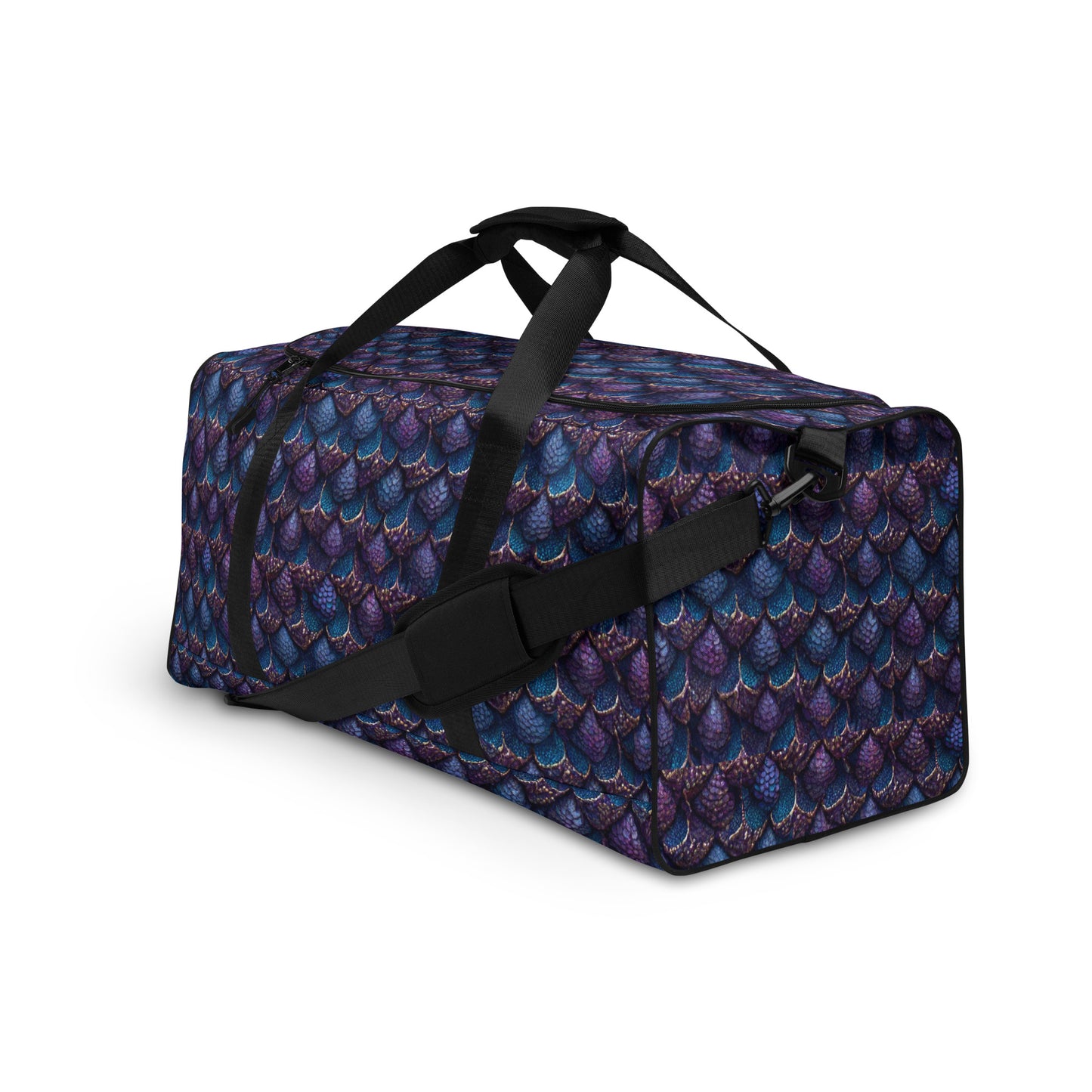 Luminosa, the Radiant Amethyst Drakon Duffle bag