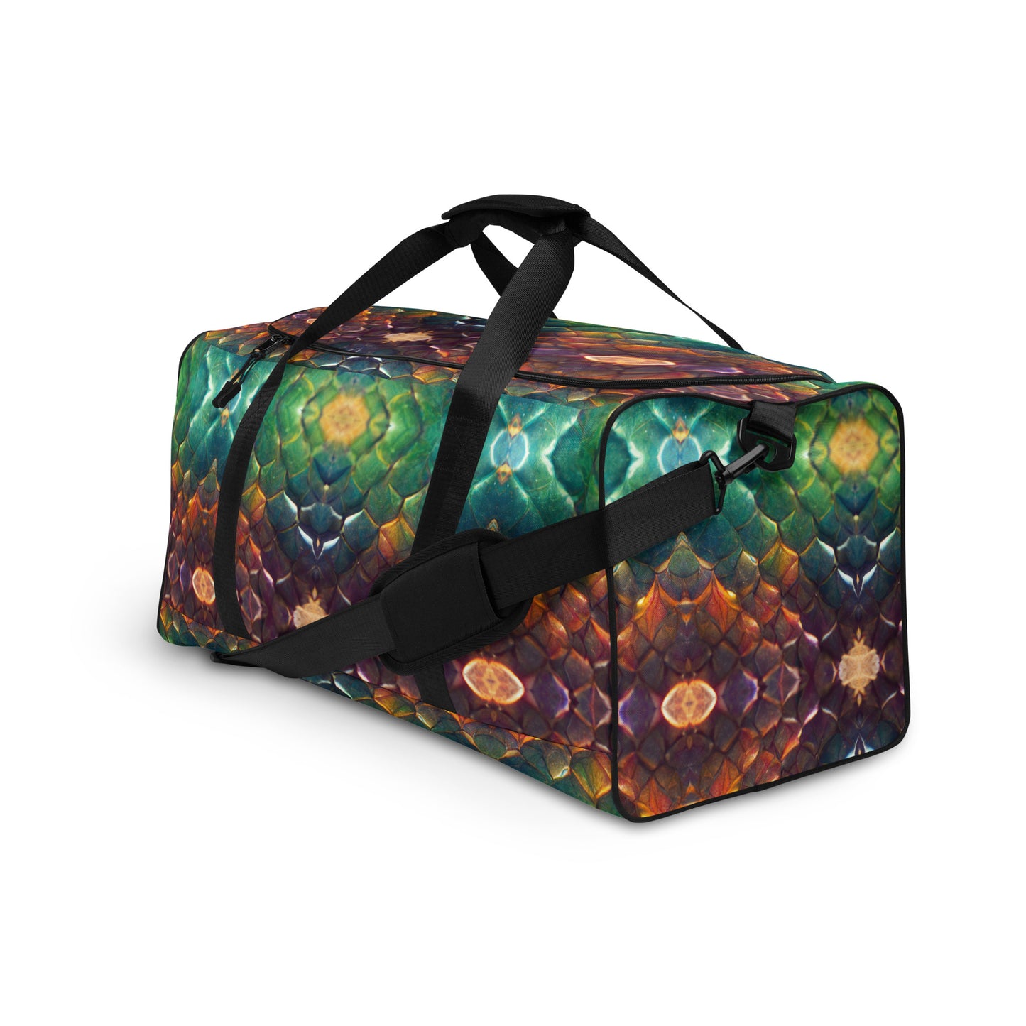 Prismijimmy, the Rainbow Guardian Dragon Duffle bag