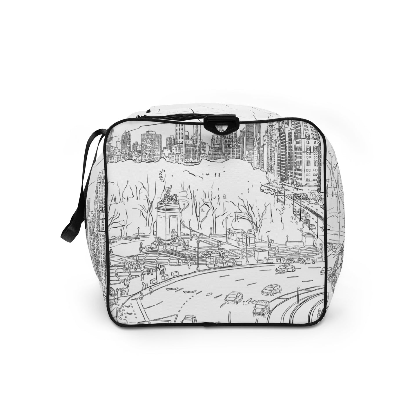 Central Park & Columbus Circle from Dizzy’s NYC Duffle bag