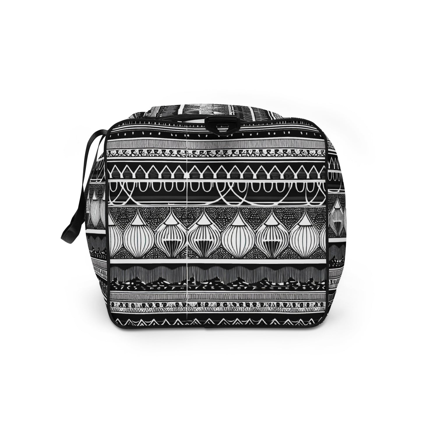 Monochrome Lanterns Duffle bag