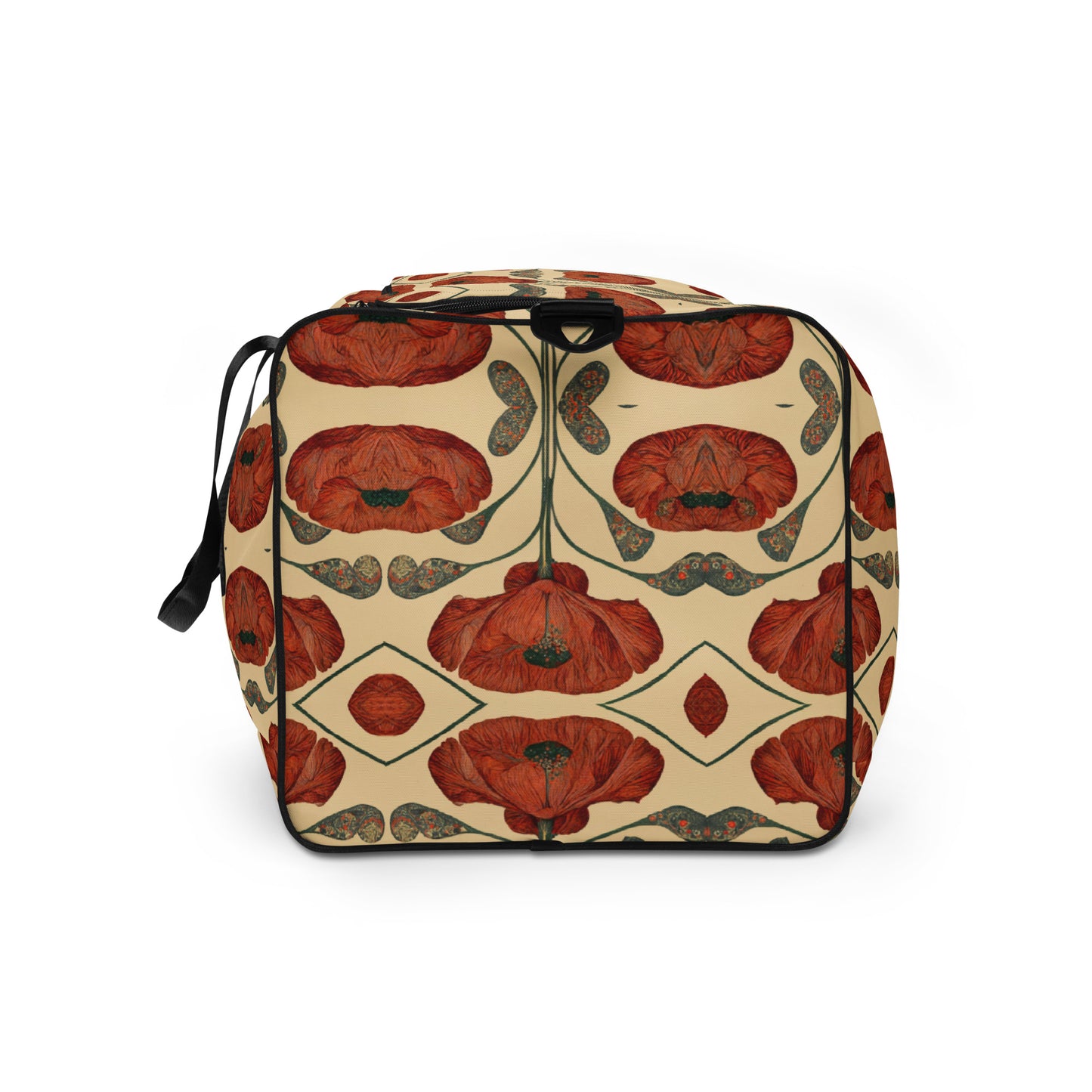 Poppies for Klimt Duffle bag