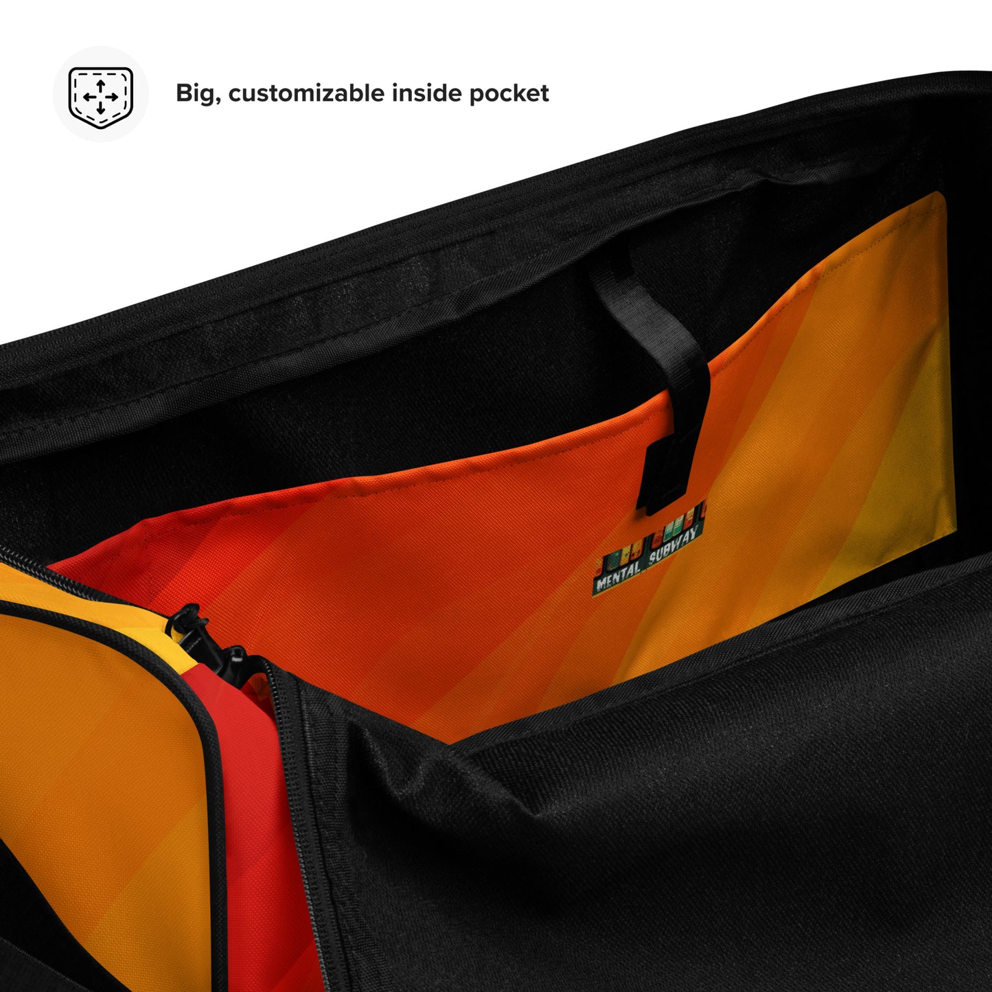 Molten Waves Duffle bag