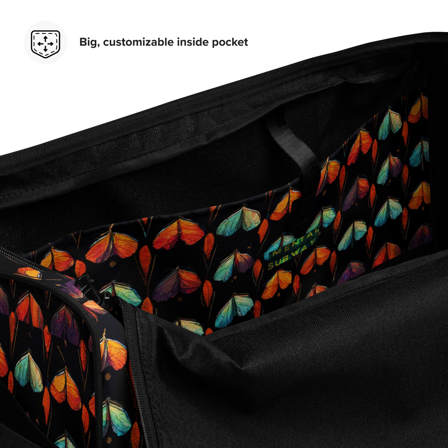 Quilted Wings Duffle bag