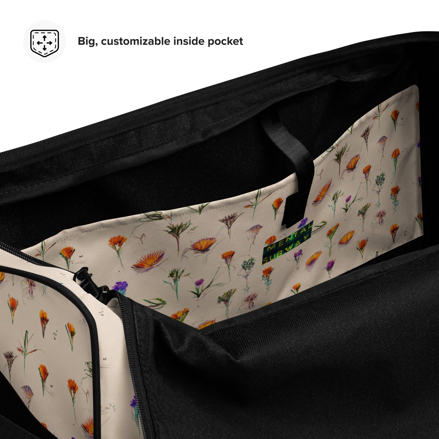 Sketches in Bloom Duffle bag