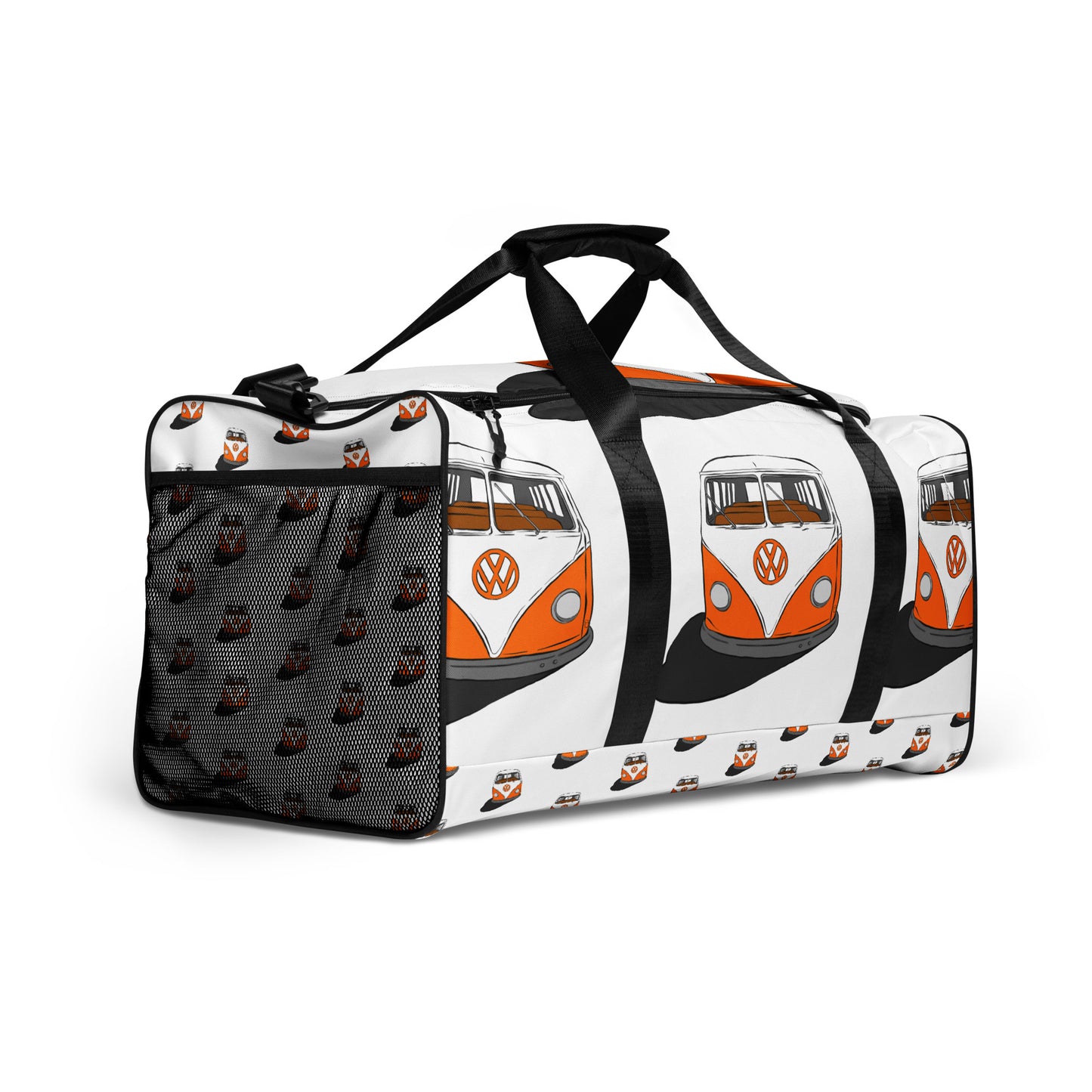 Orange VW Van Duffle bag