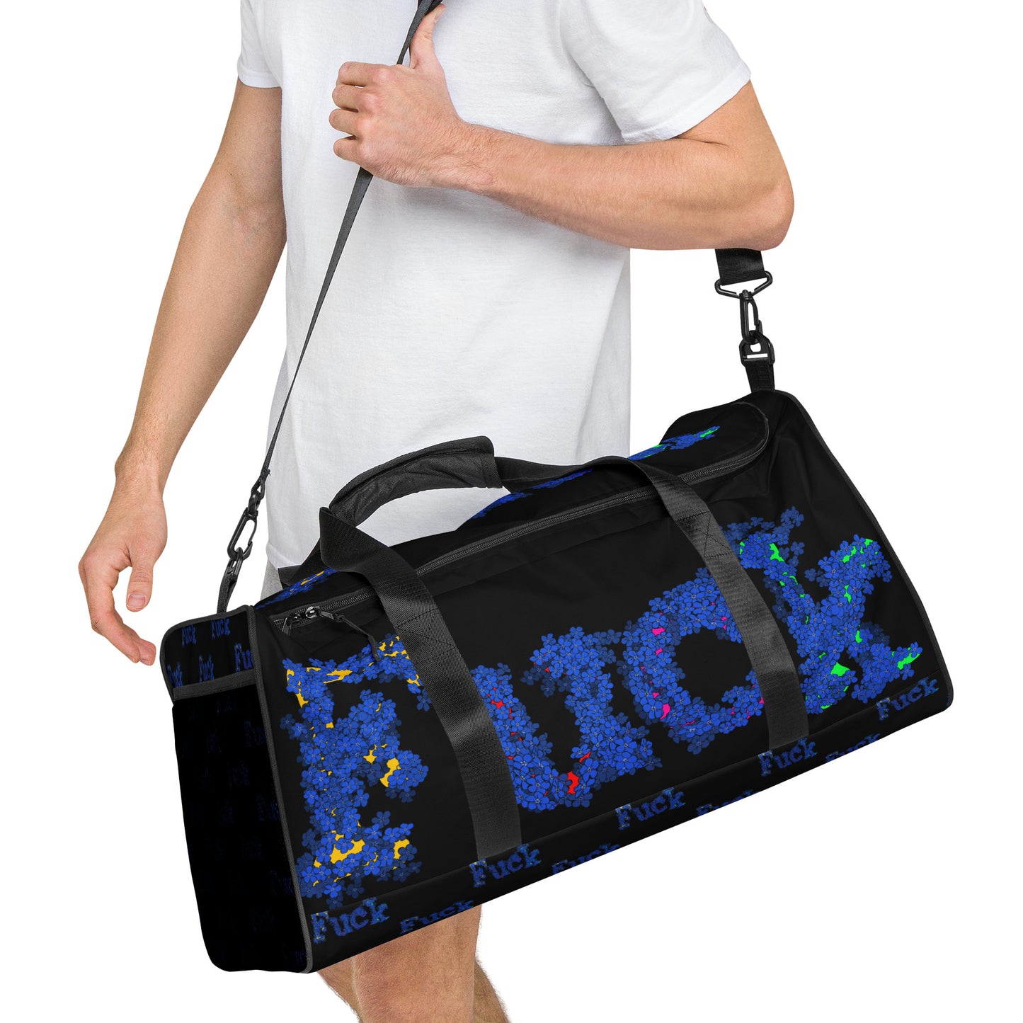 Flowery F*#k Duffle bag