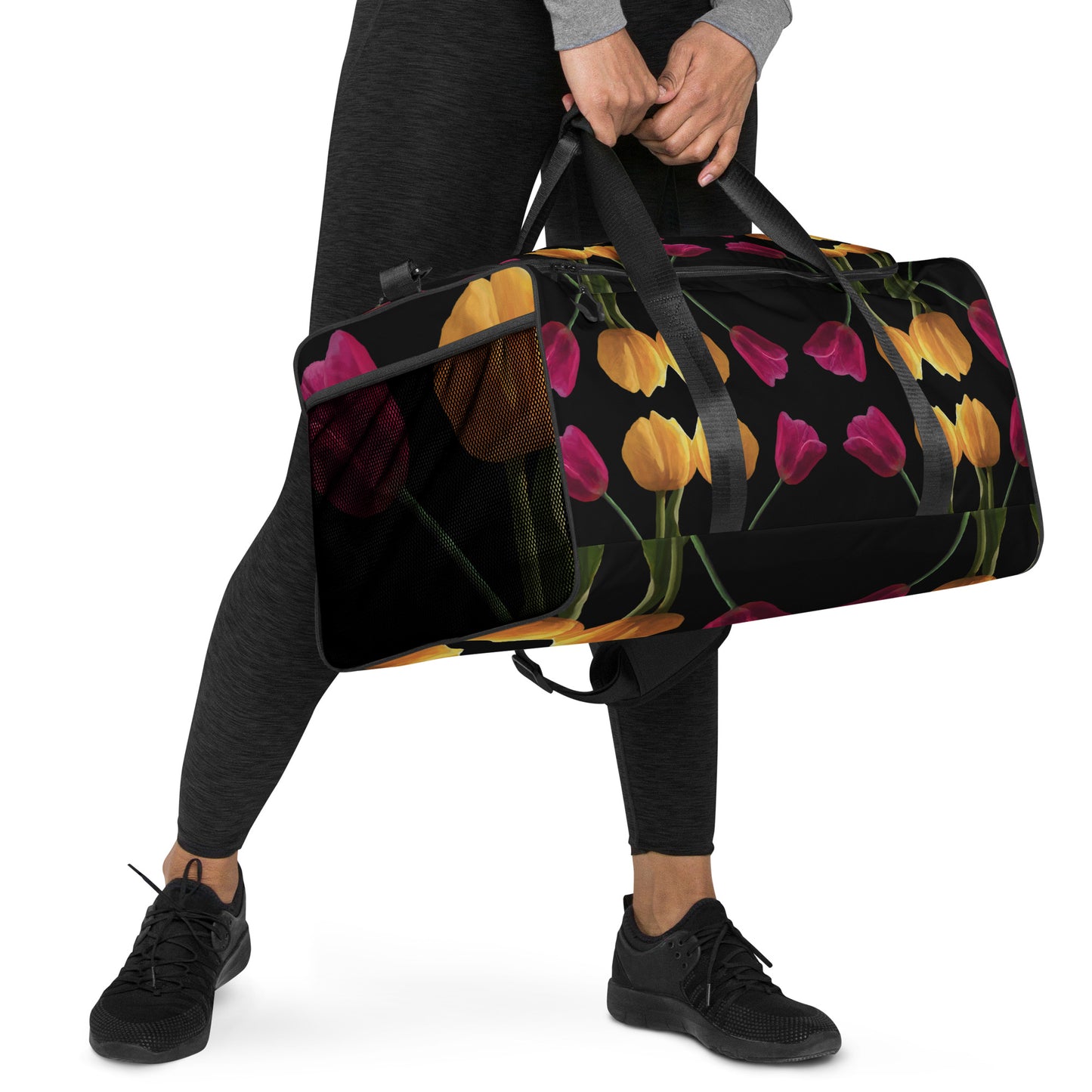 Jermita’s Tulips Duffle bag