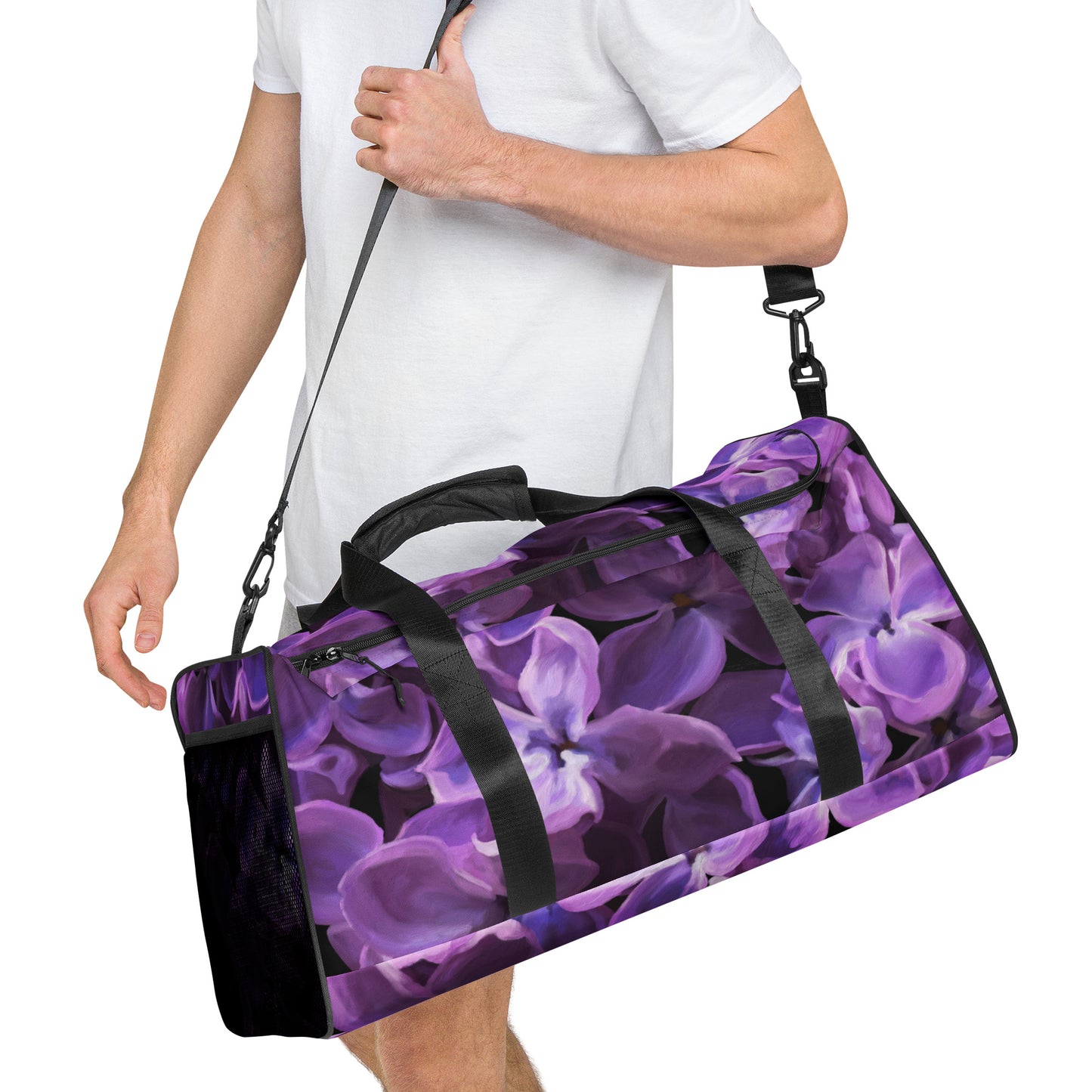 Jimmy’s Lilac Duffle bag