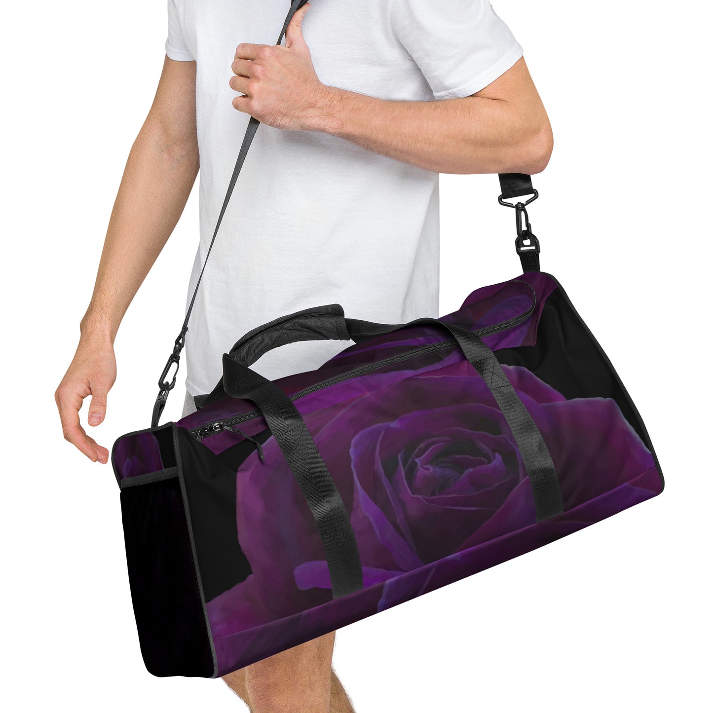 Joey’s Purple Rose Duffle bag