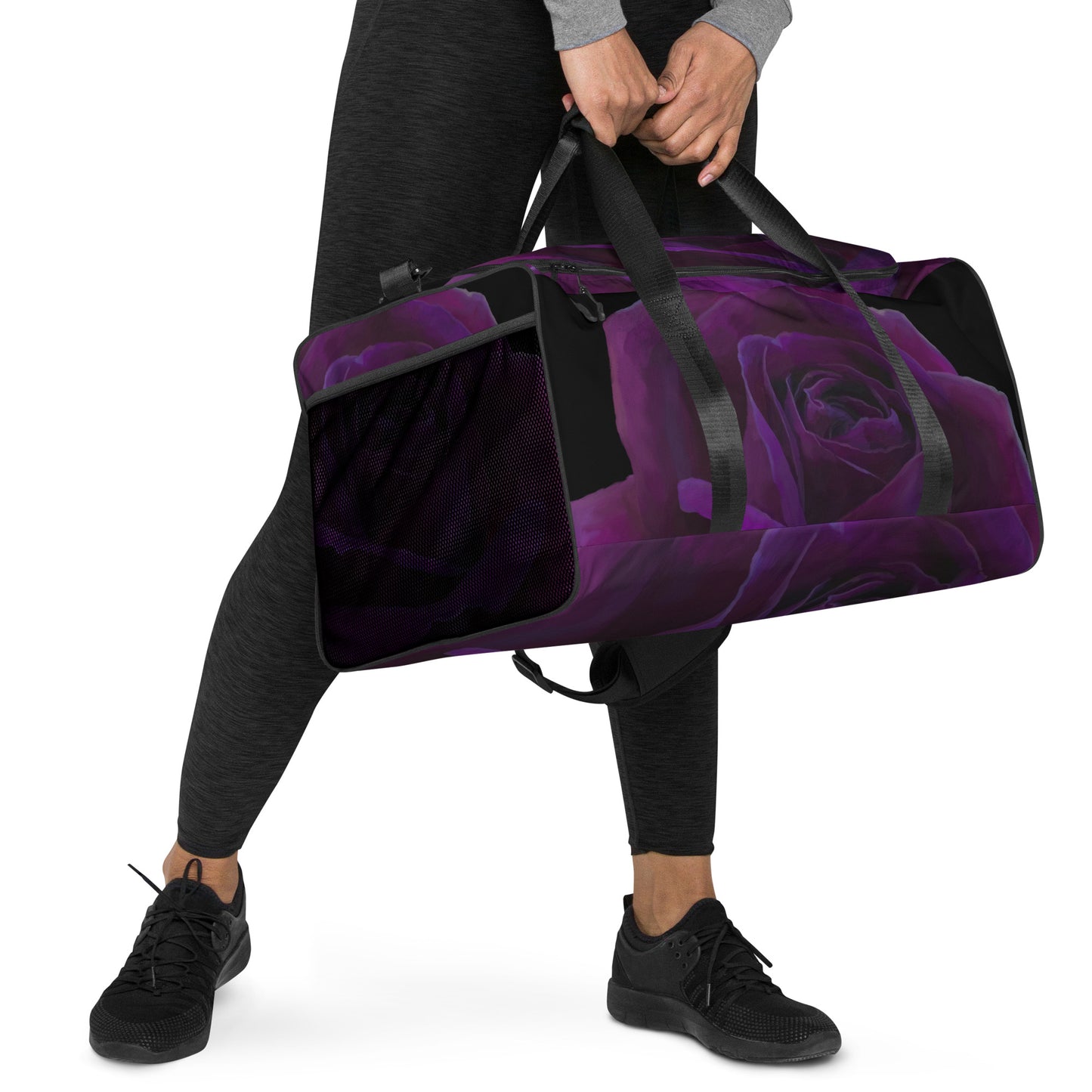 Joey’s Purple Rose Duffle bag