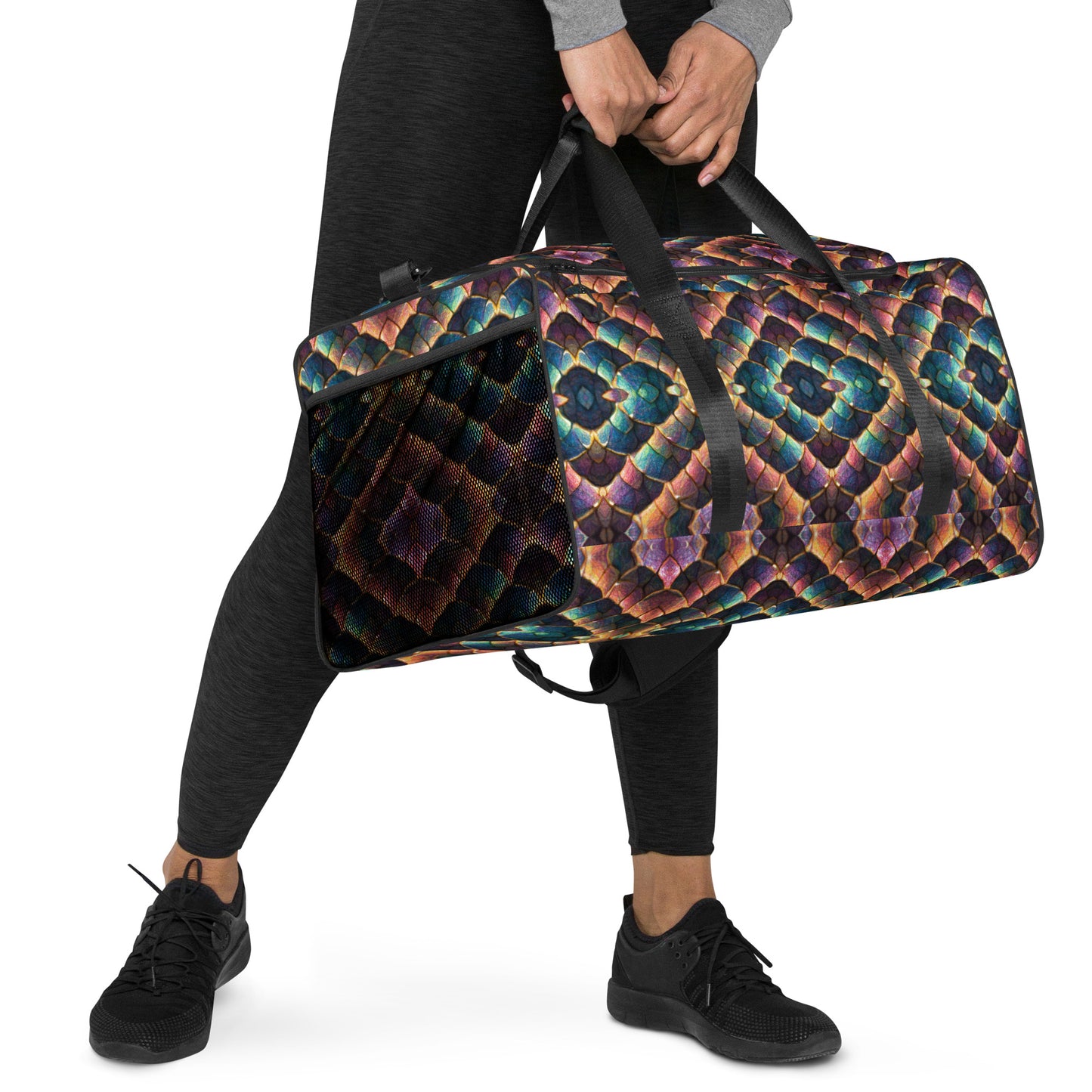 Joannesong, the Prismatic Wilderness Muse Duffle bag