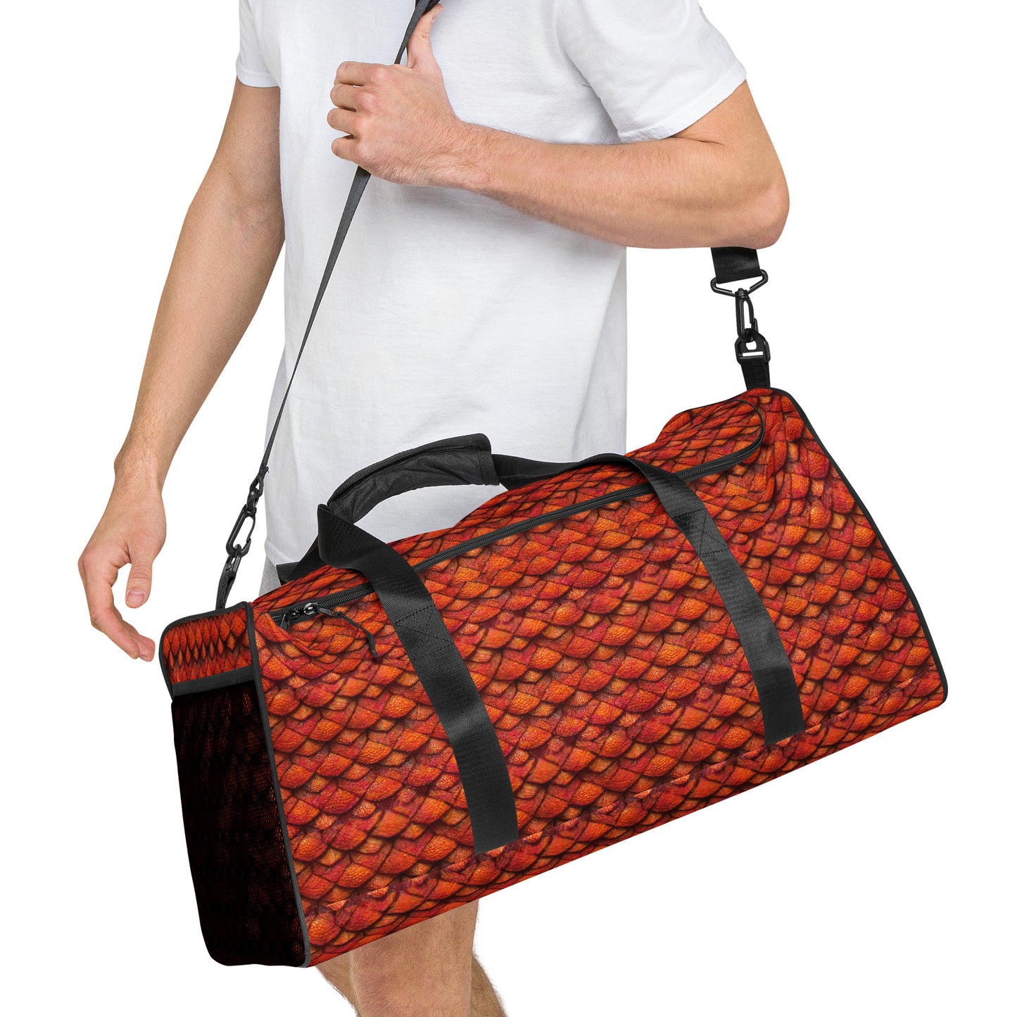 Kurtalor, the Infernal Sentinel of Joy and Peace Duffle bag