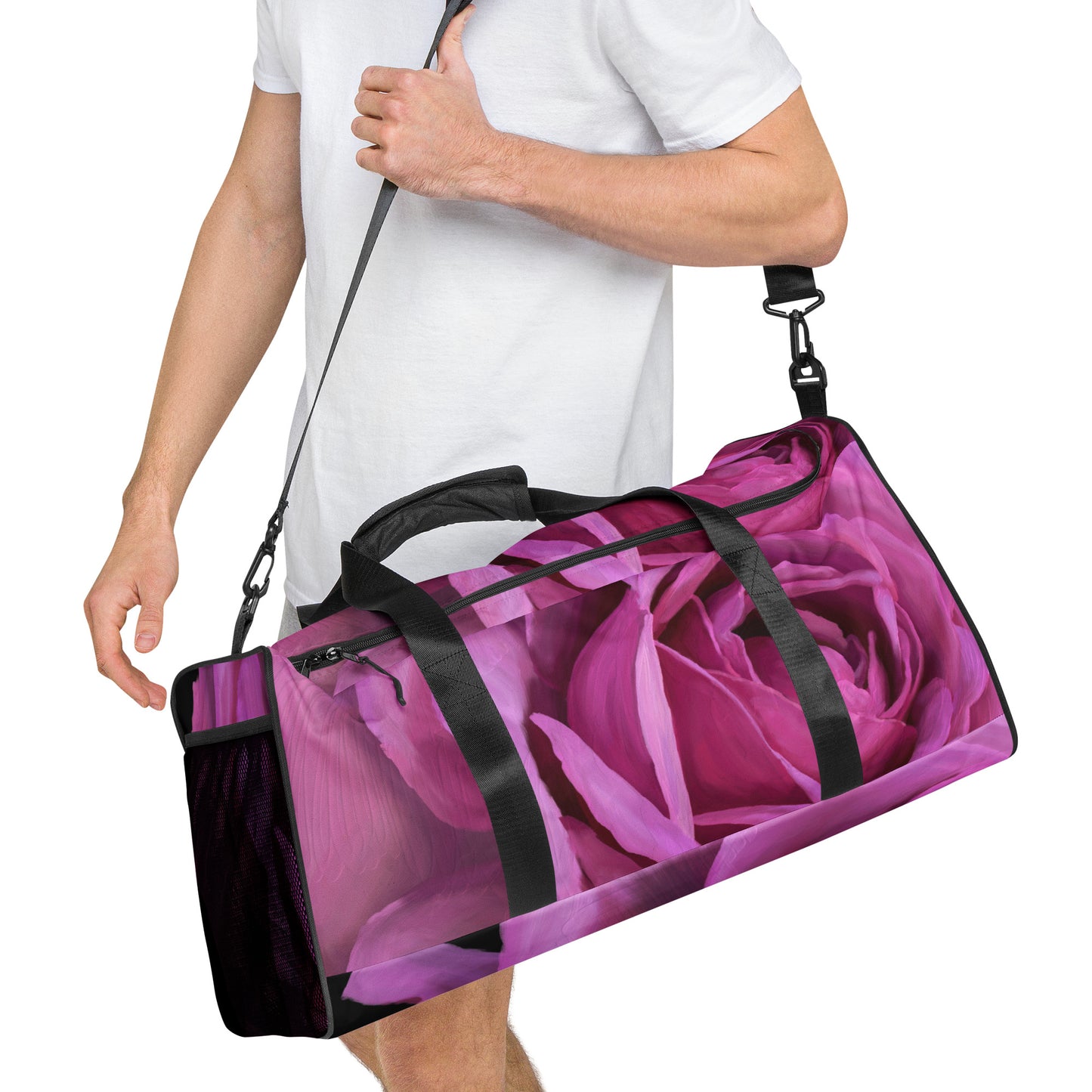 Leslie’s Rose Duffle bag