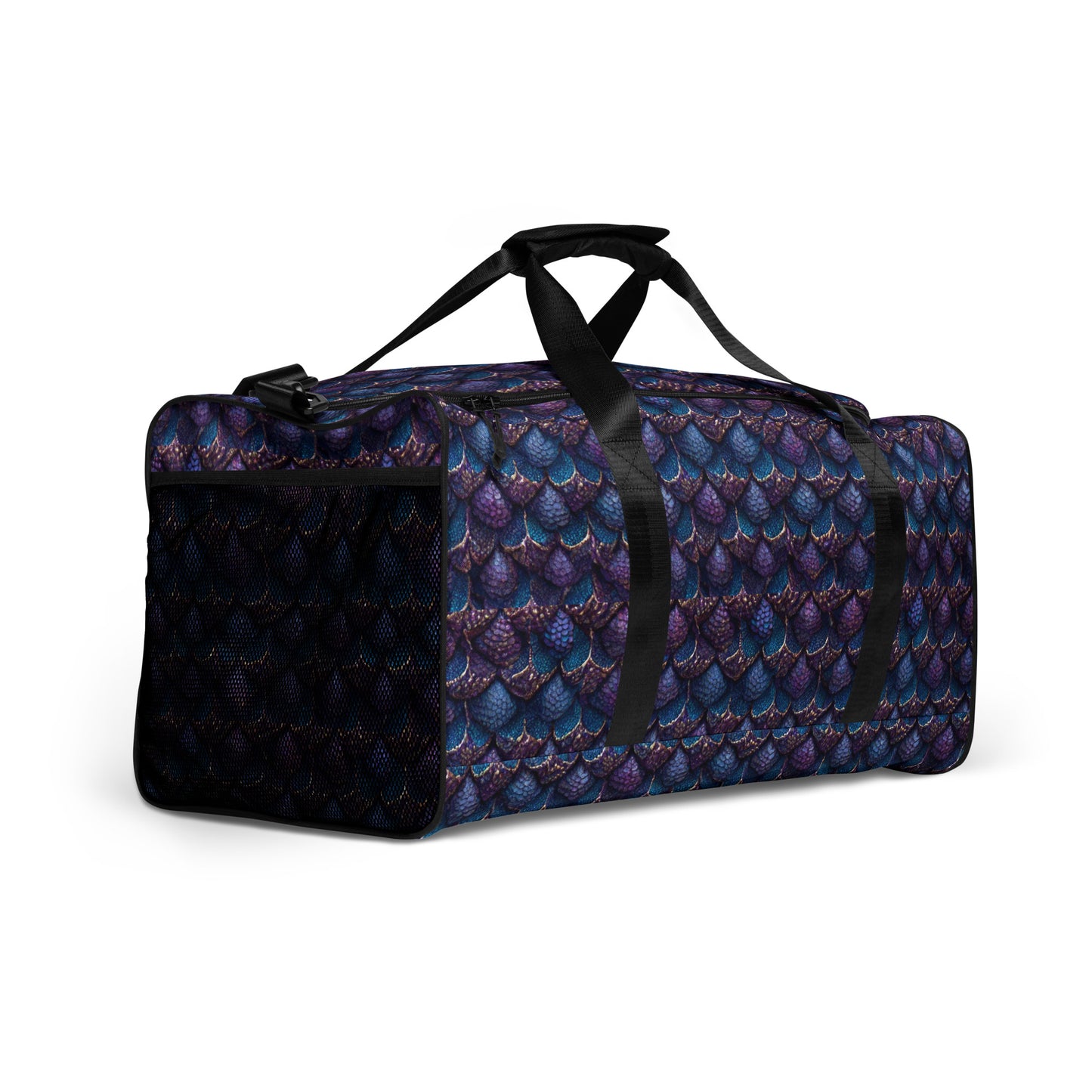 Luminosa, the Radiant Amethyst Drakon Duffle bag