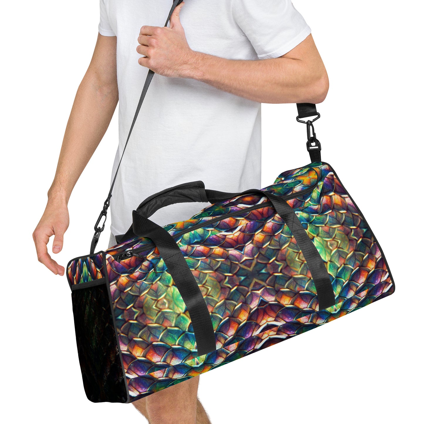 Margonithia, the Glittering Rainbow Sovereign Duffle bag