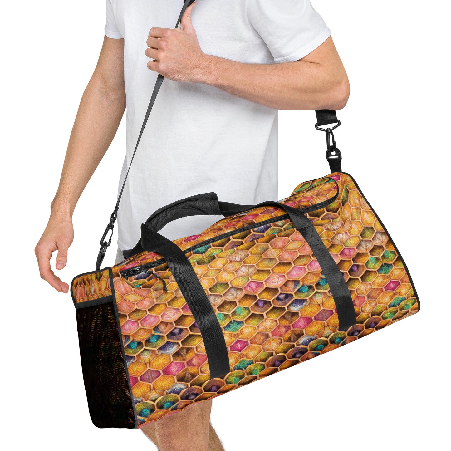 Rainbow Hive Radiance Duffle bag