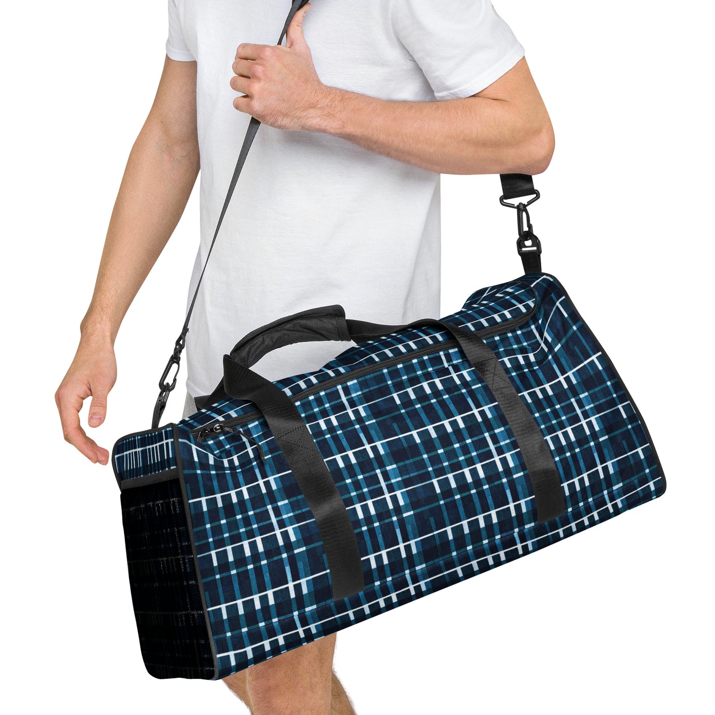 Royal Blue Scottish Heritage Duffle bag