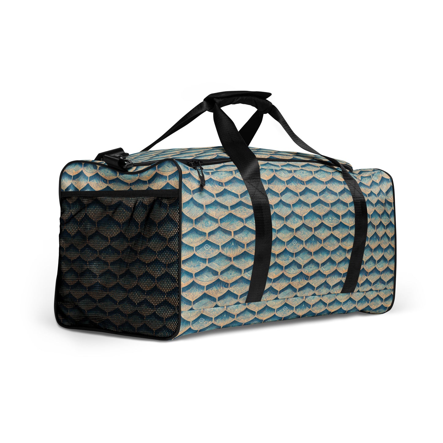 Seafoam Scales Duffle bag