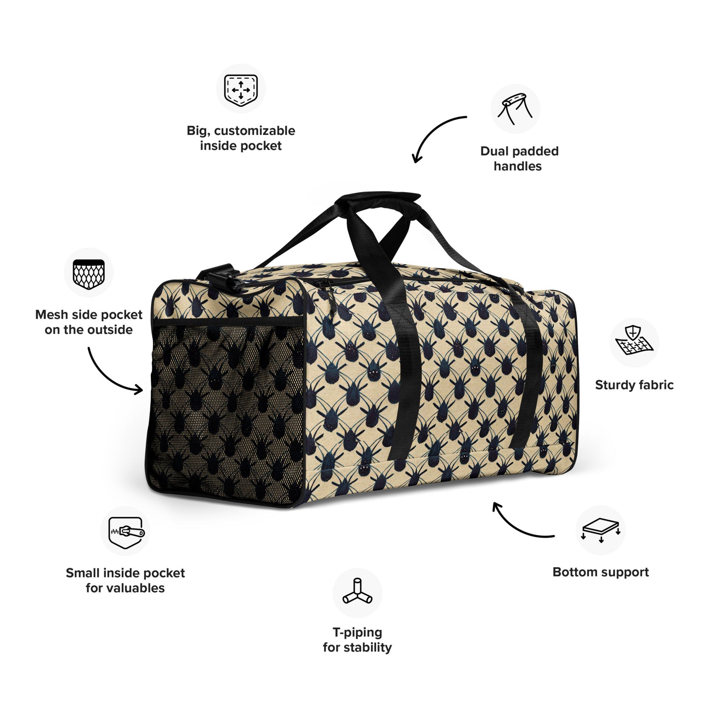 Spider Weave Duffle bag