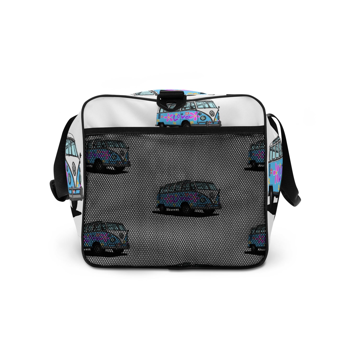 Blue Love VW Van Duffle bag