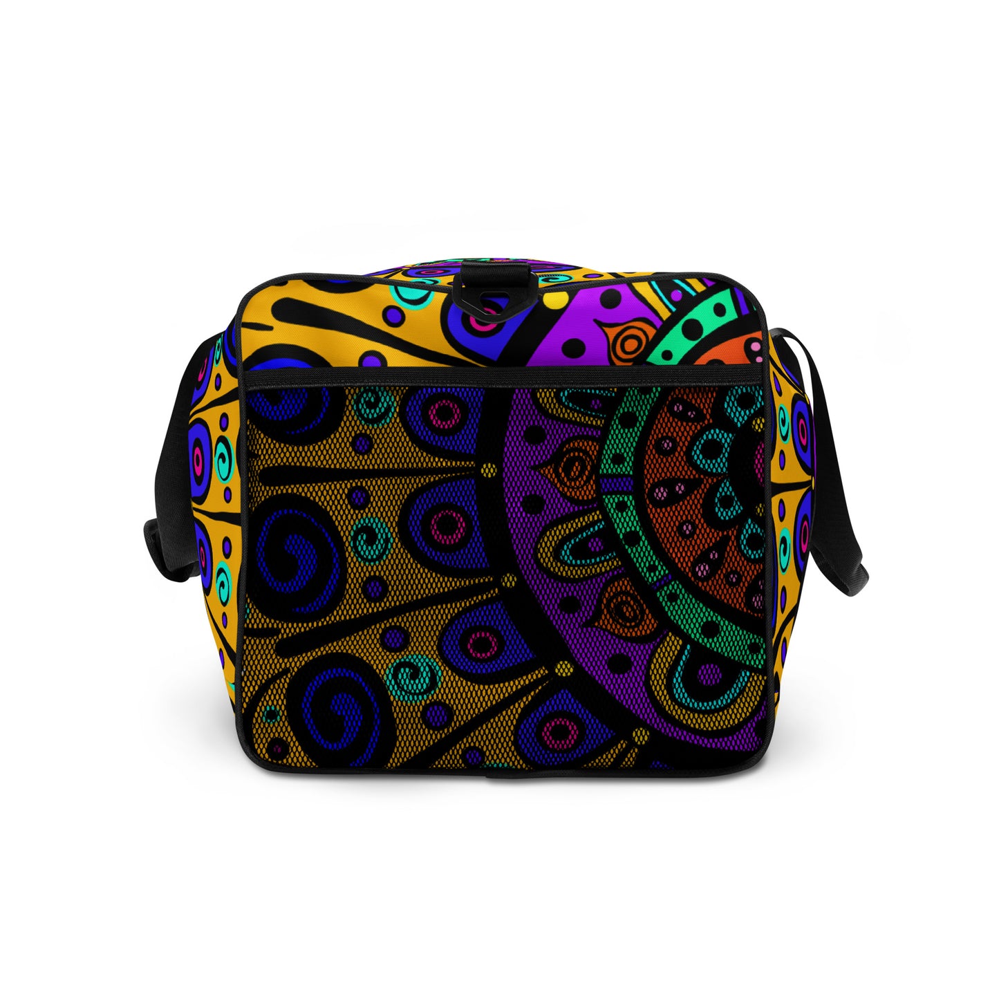 Mandala with Yellow Duffle bag