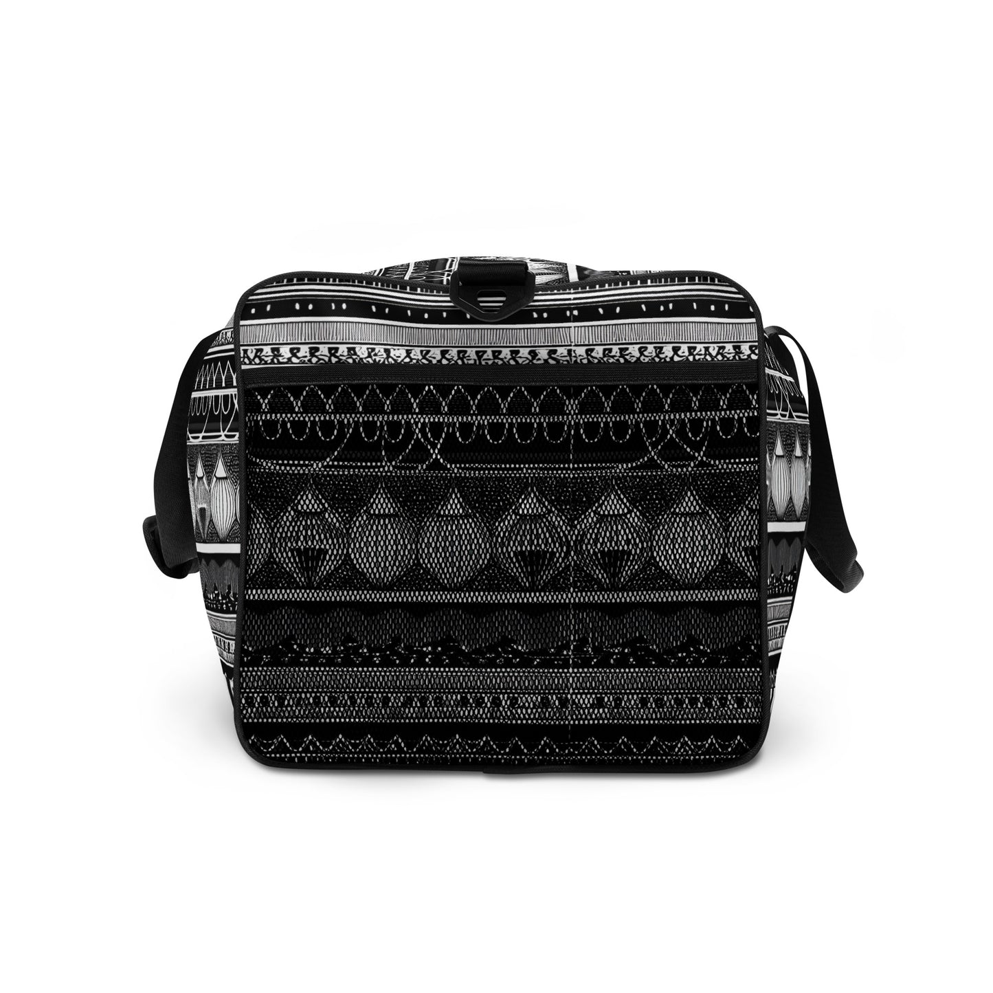 Monochrome Lanterns Duffle bag