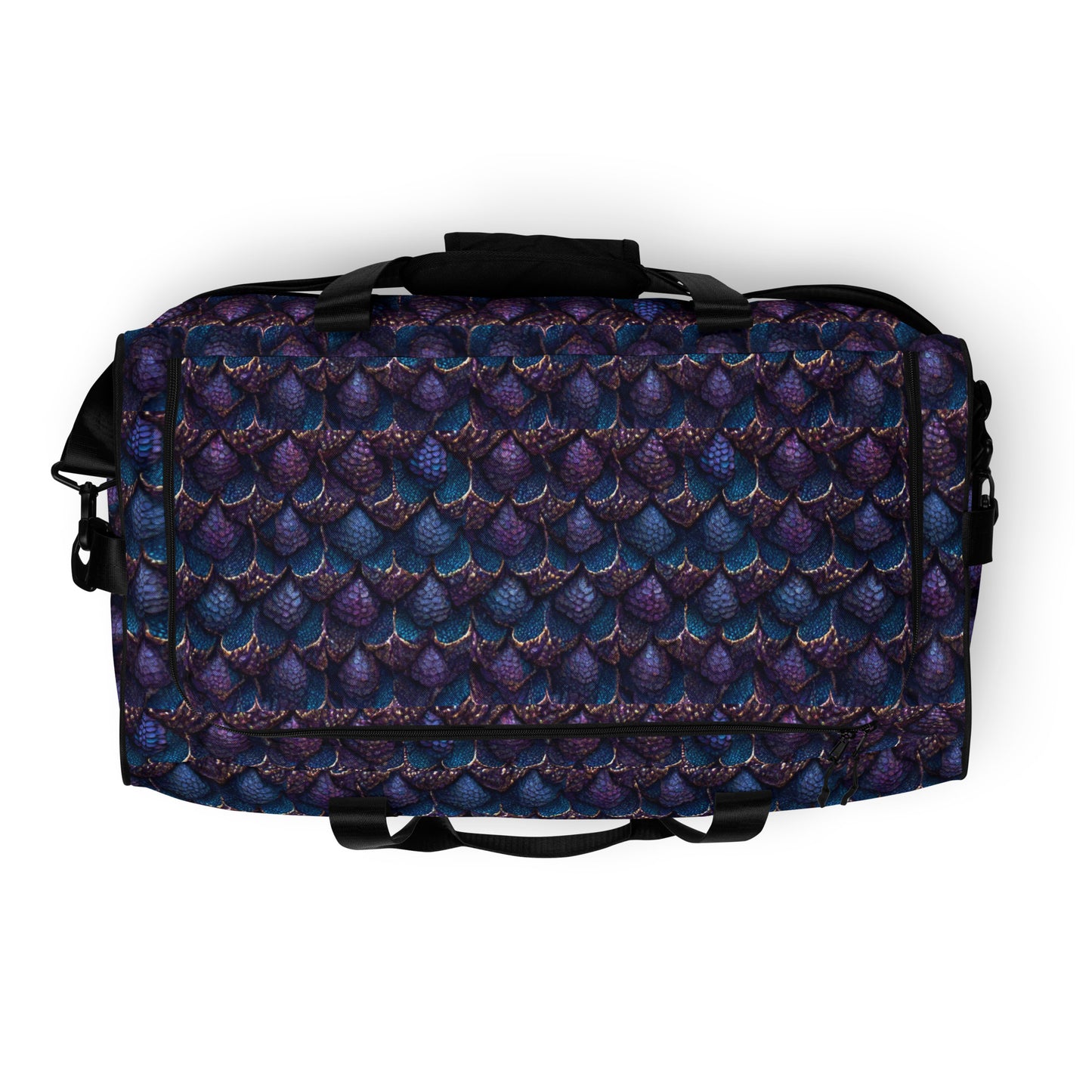 Luminosa, the Radiant Amethyst Drakon Duffle bag