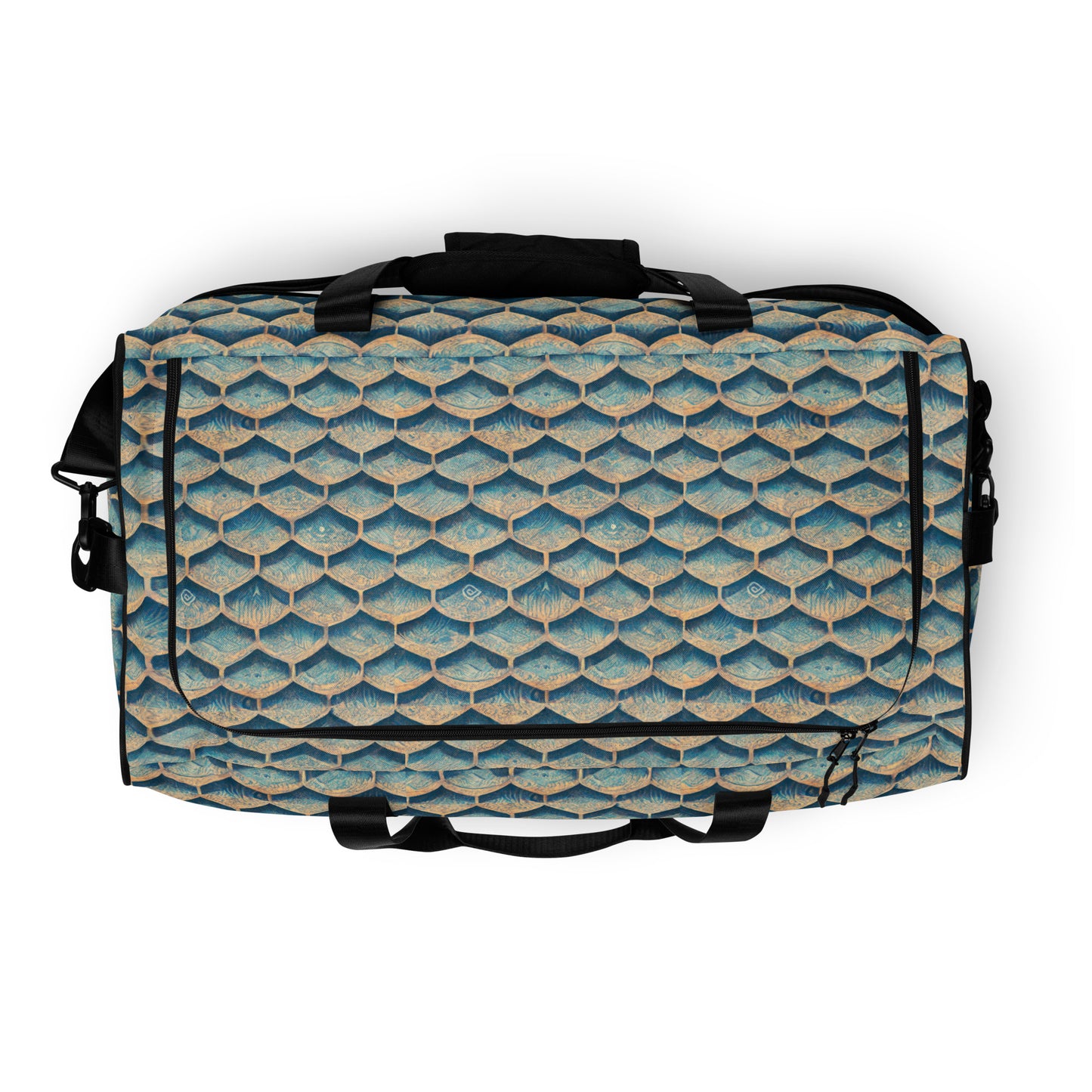 Seafoam Scales Duffle bag